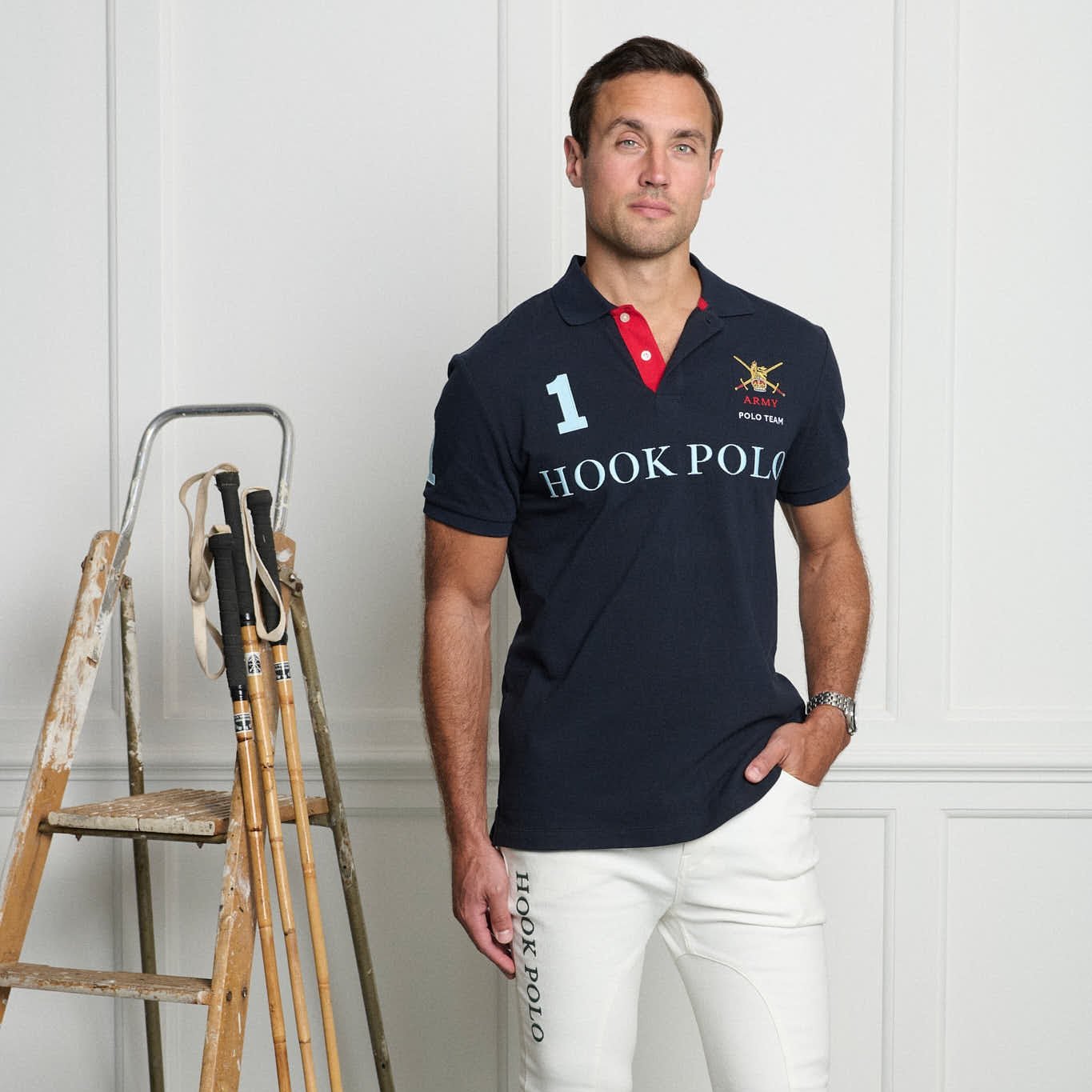 Army Polo Shirt - Navy