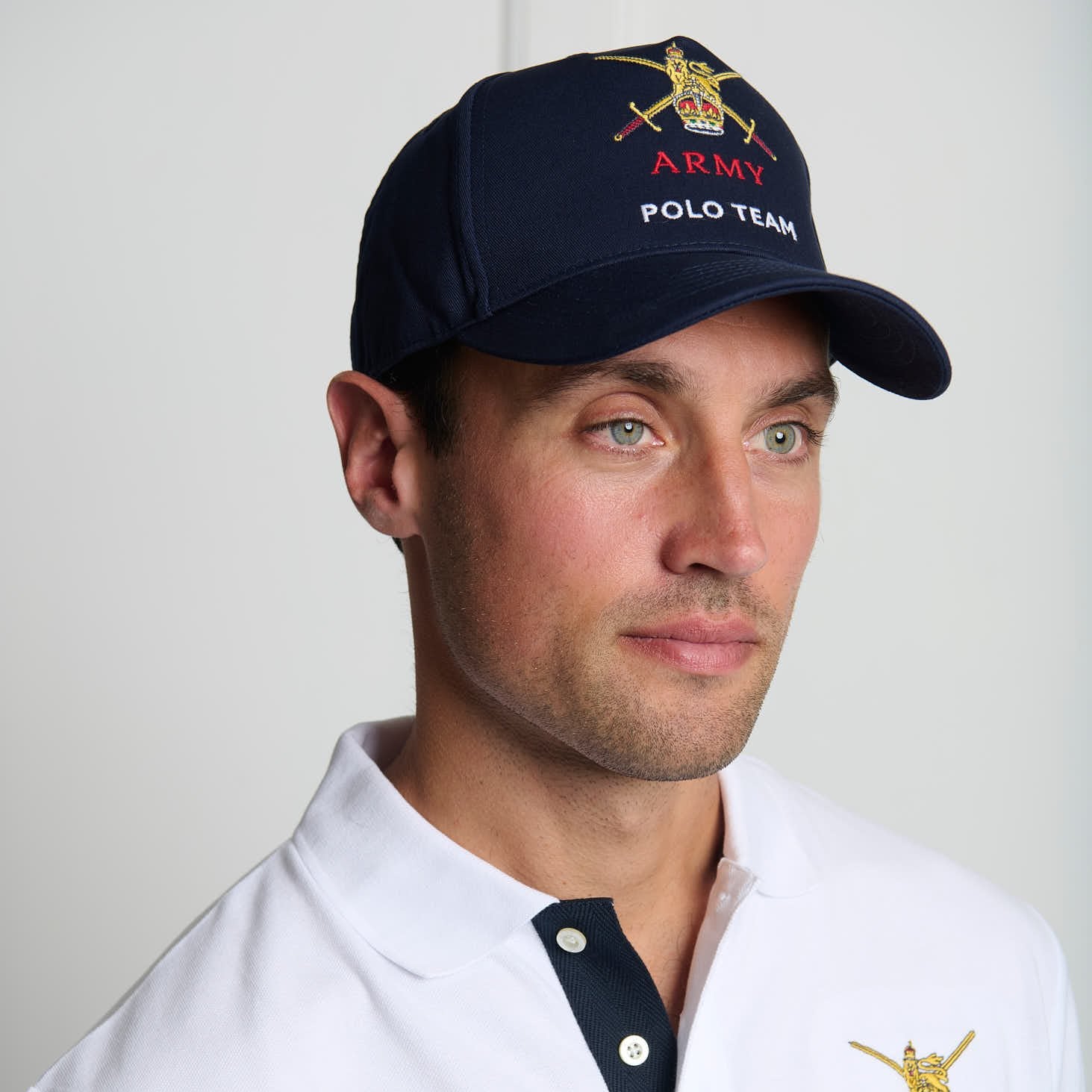 Army Polo Team Cap - Navy