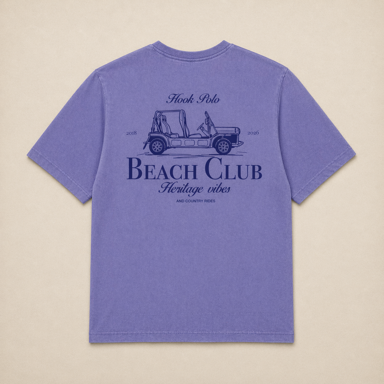 Moke Beach Club - Washed Purple
