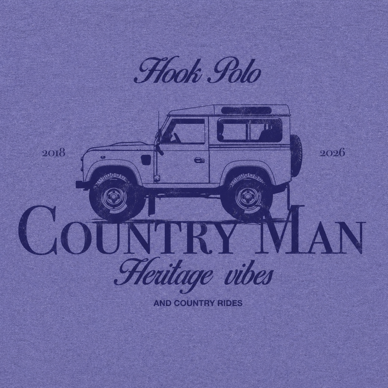 Landy Tee - Washed Purple