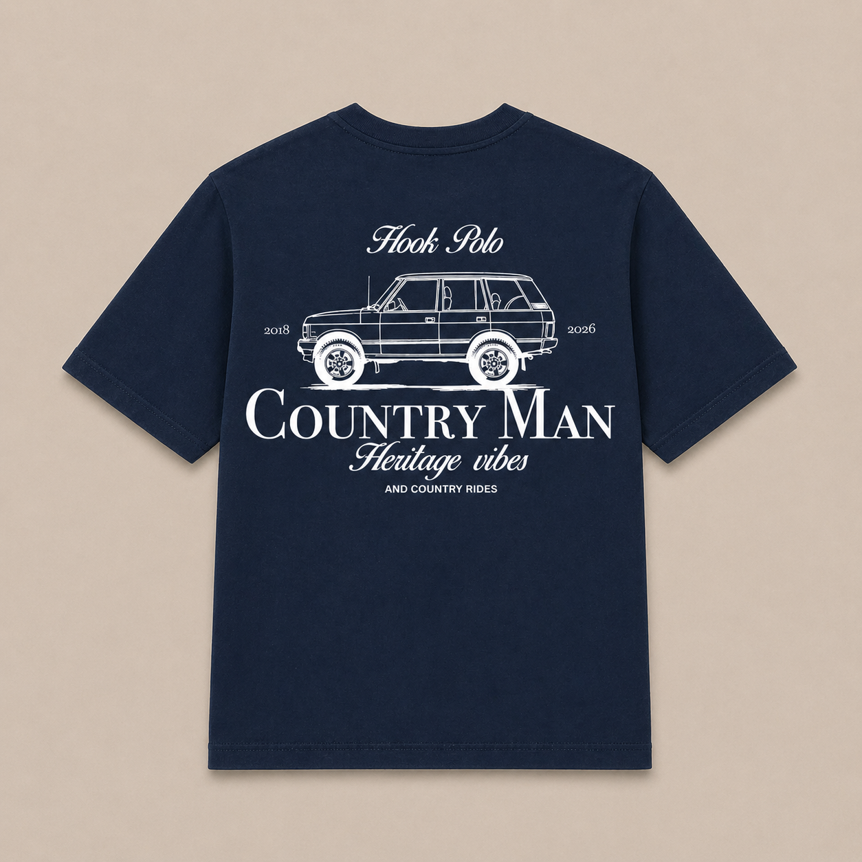 RR Tee - Navy