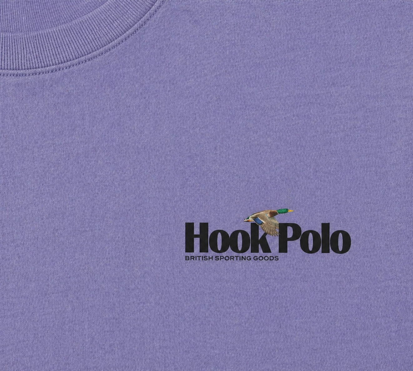 Duck Shoot Tee - Washed Purple