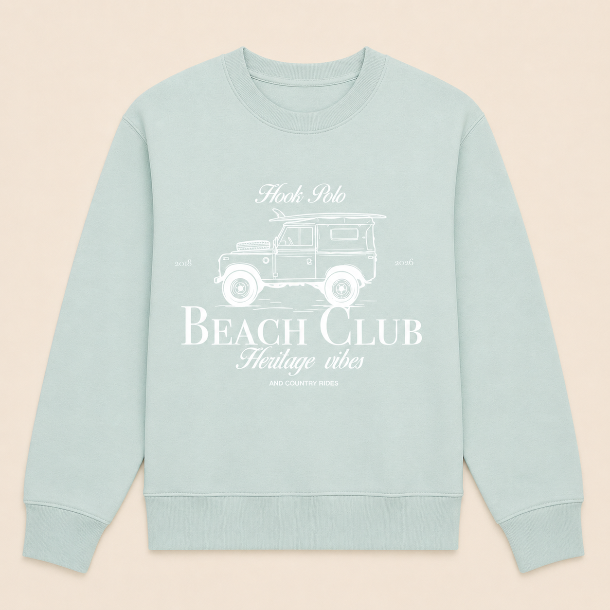 Landy Beach Club Sweatshirt - Green
