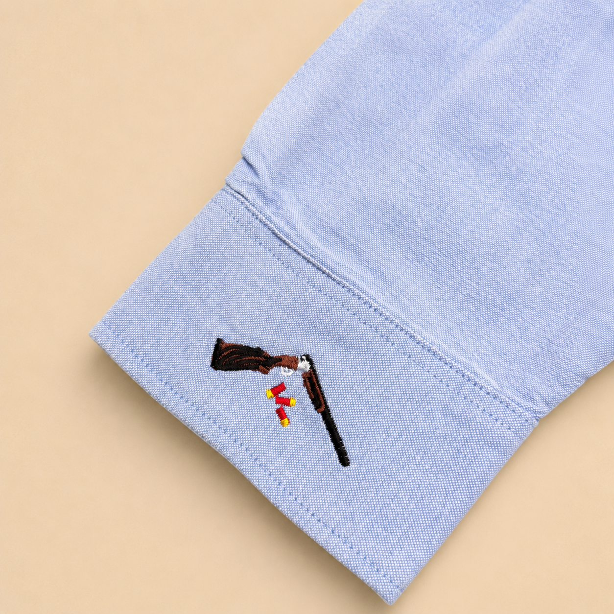 Duck Shoot Oxford Shirt - Blue