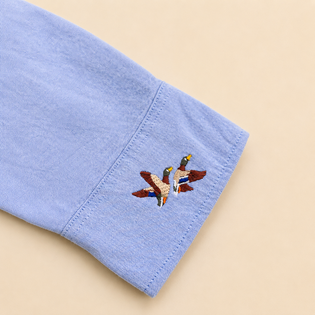 Duck Shoot Oxford Shirt - Blue