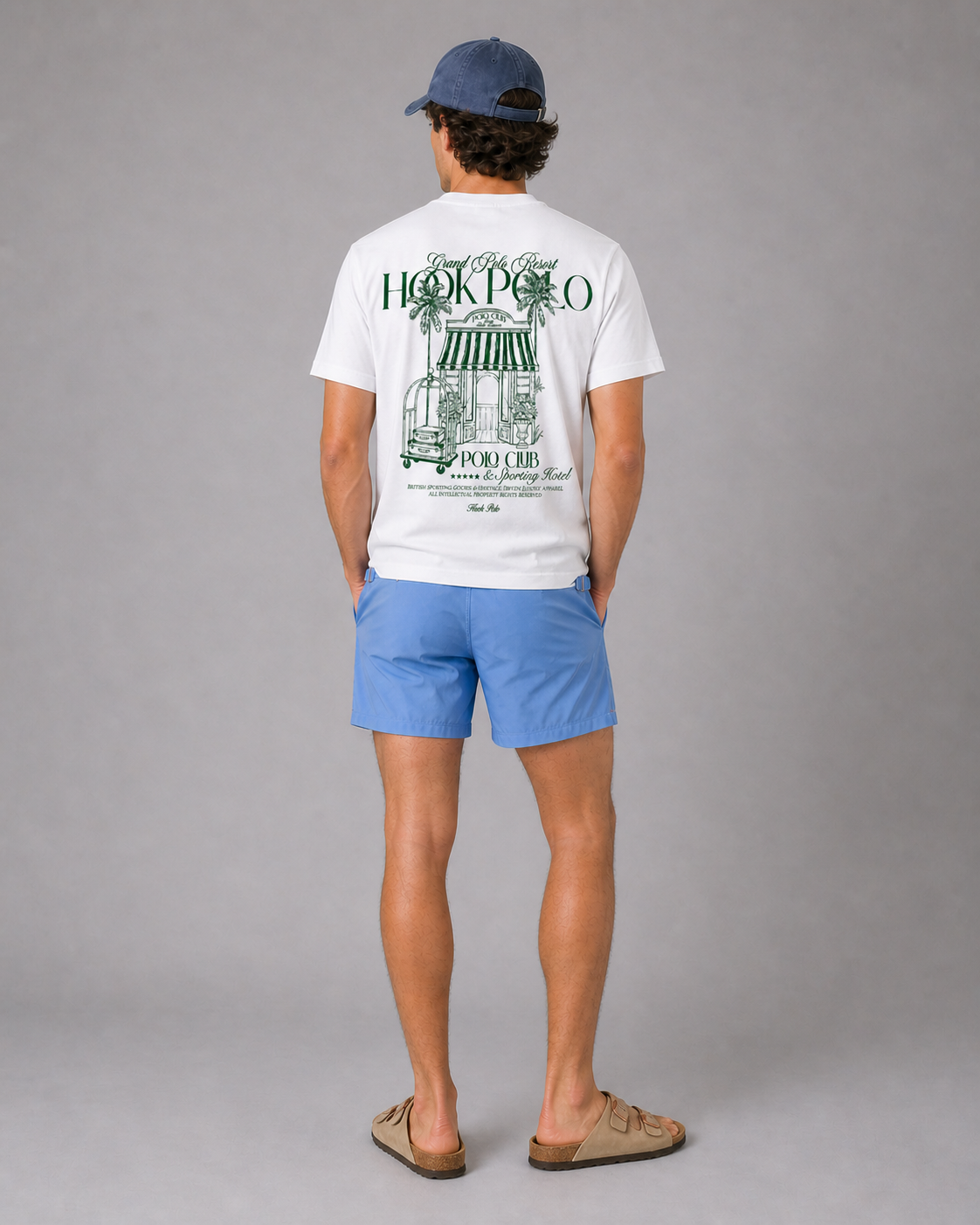 Polo Resort Tee - White