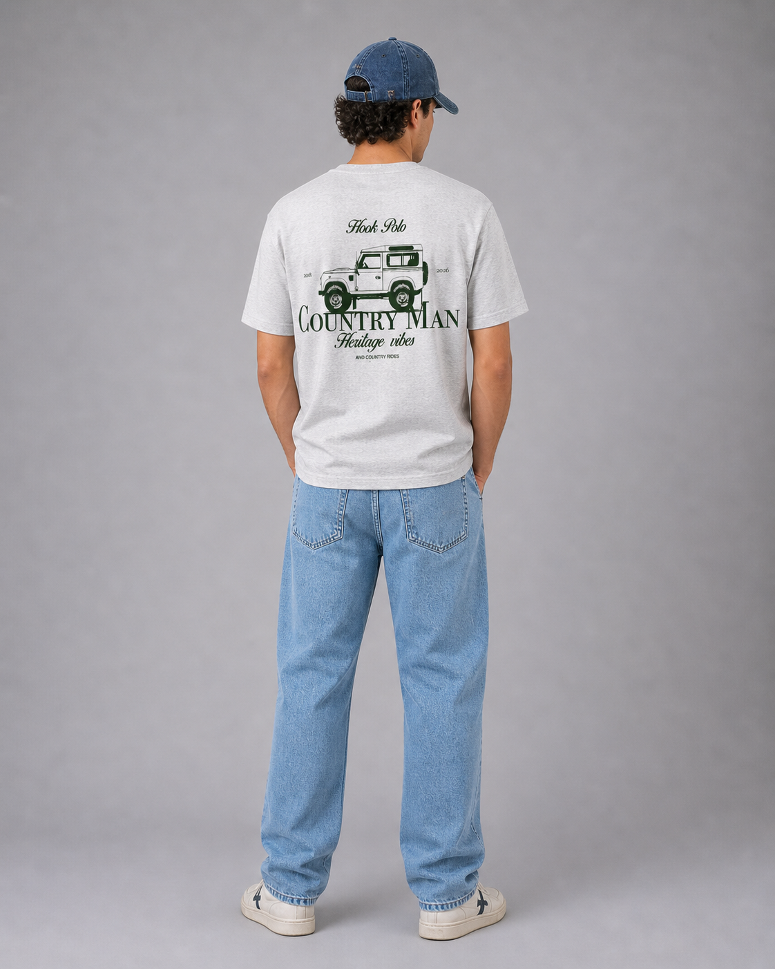 Landy Tee - Cool Grey