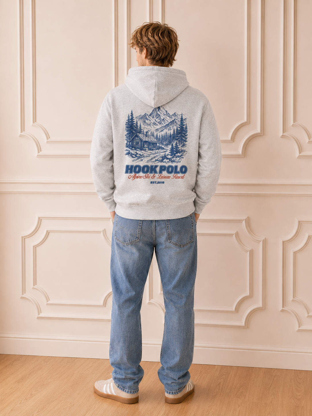 Alpine Hoodie - Cool Grey