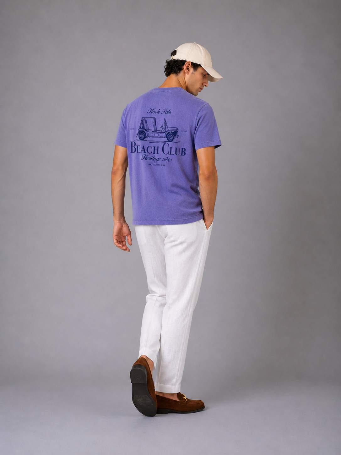 Moke Beach Club - Washed Purple