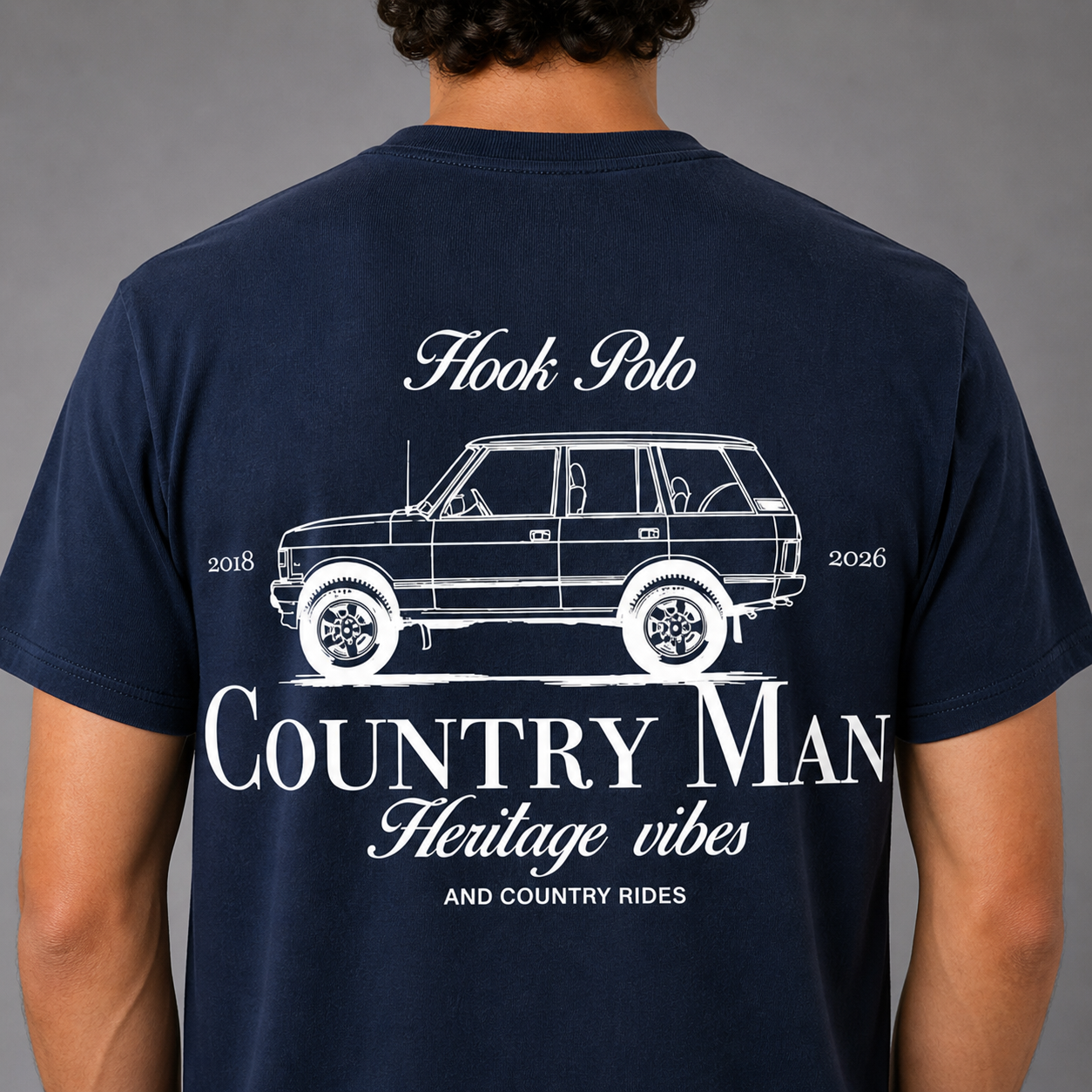 RR Tee - Navy
