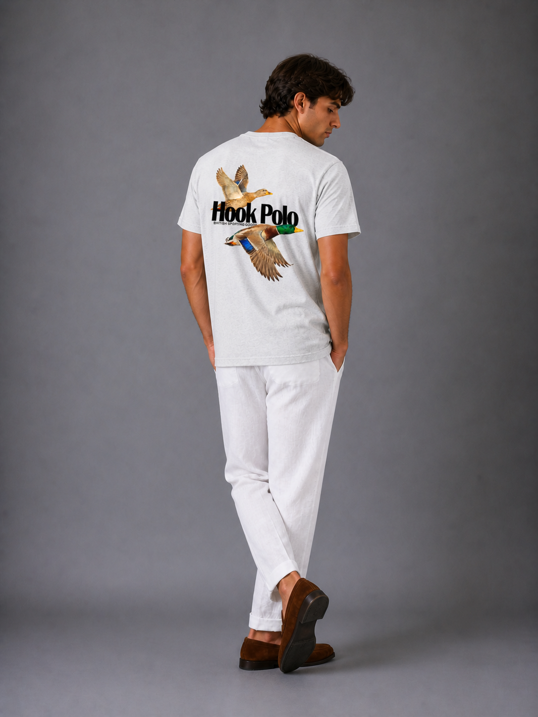Duck Shoot Tee - Grey