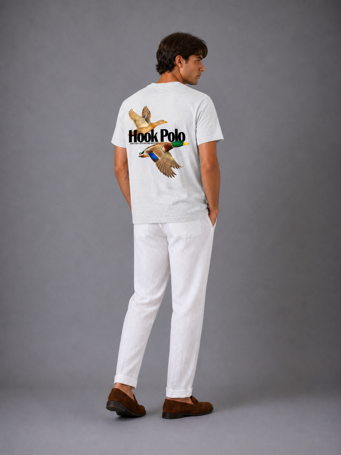 Duck Shoot Tee - Grey