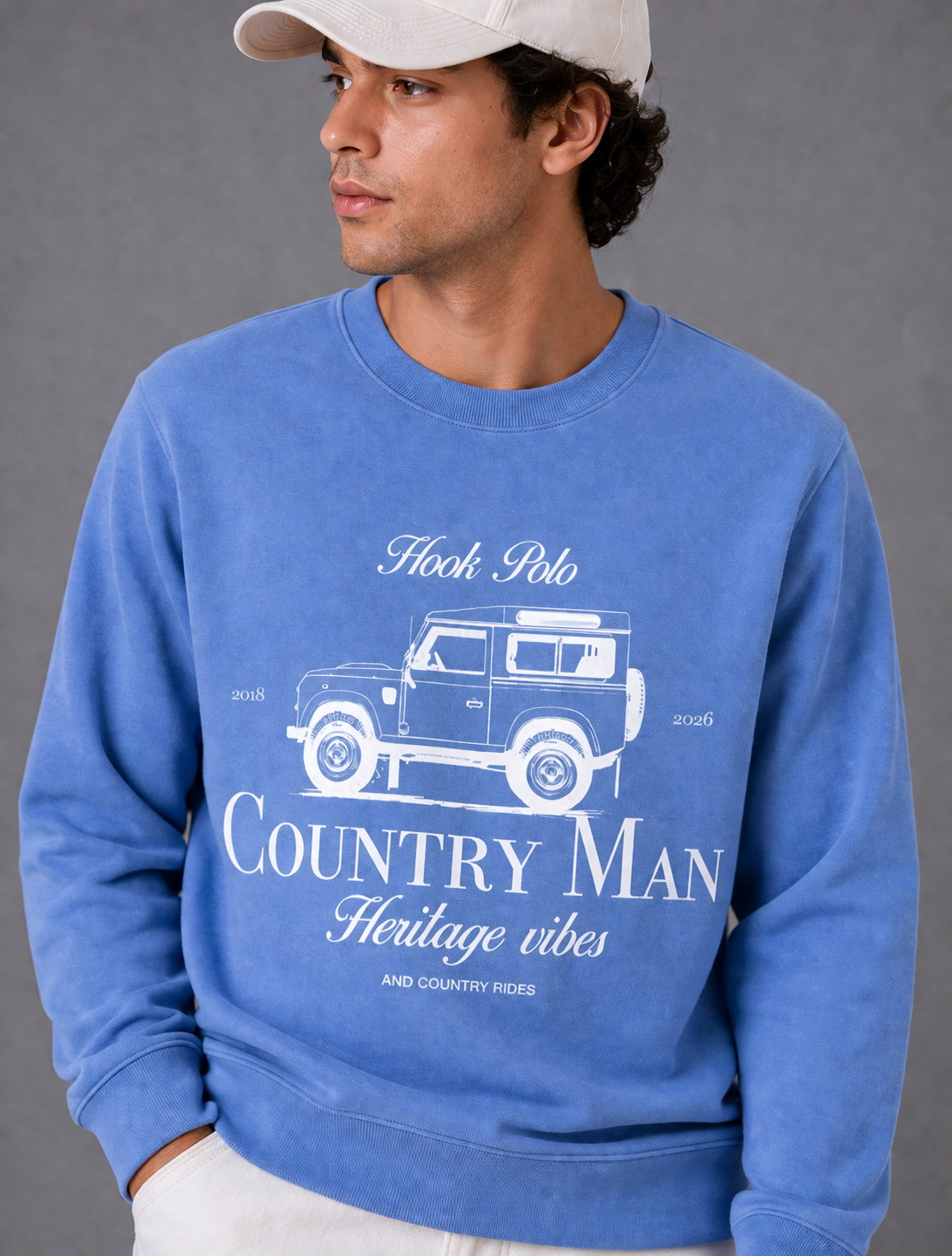 Landy Sweatshirt - Blue