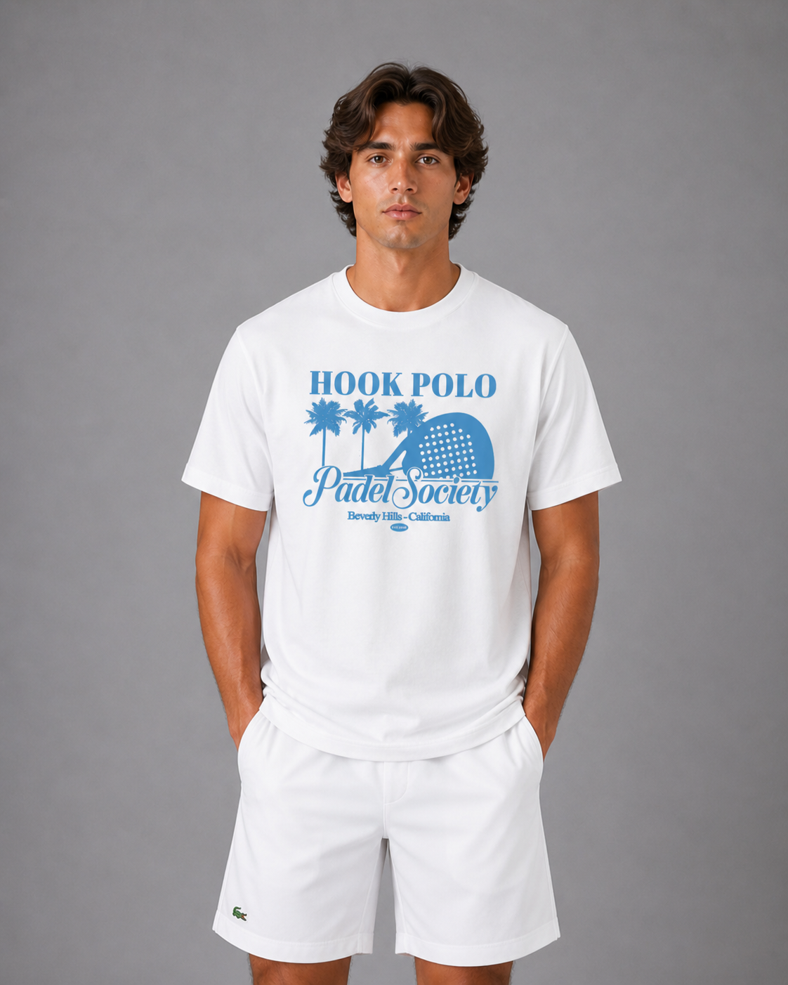 Padel Society Tee - White