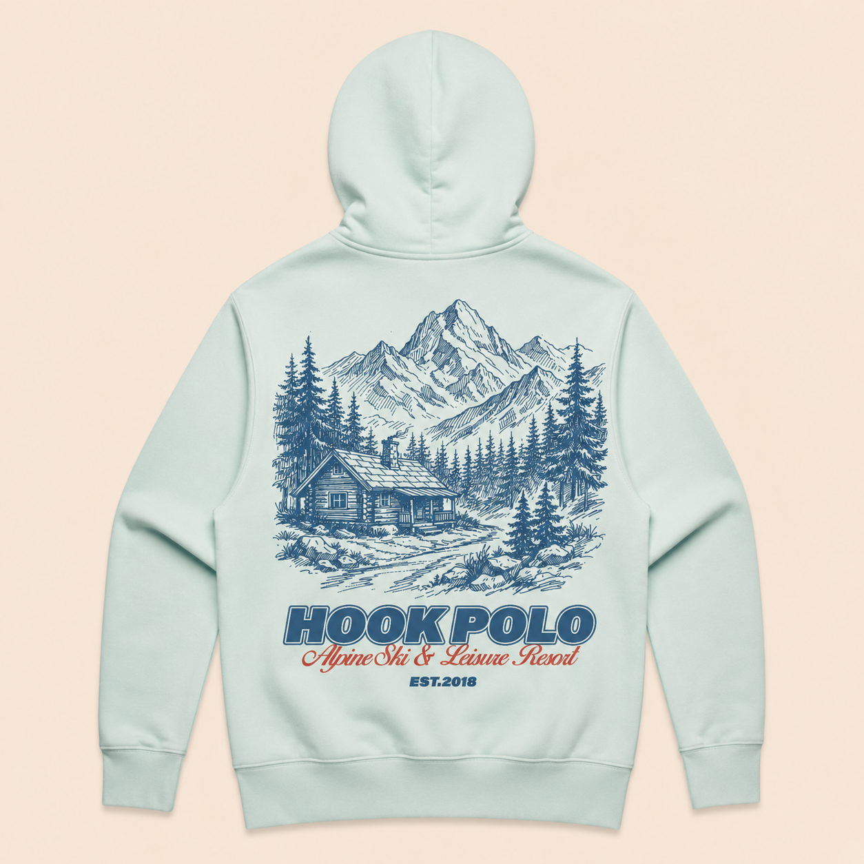 Alpine Hoodie - Sea Foam