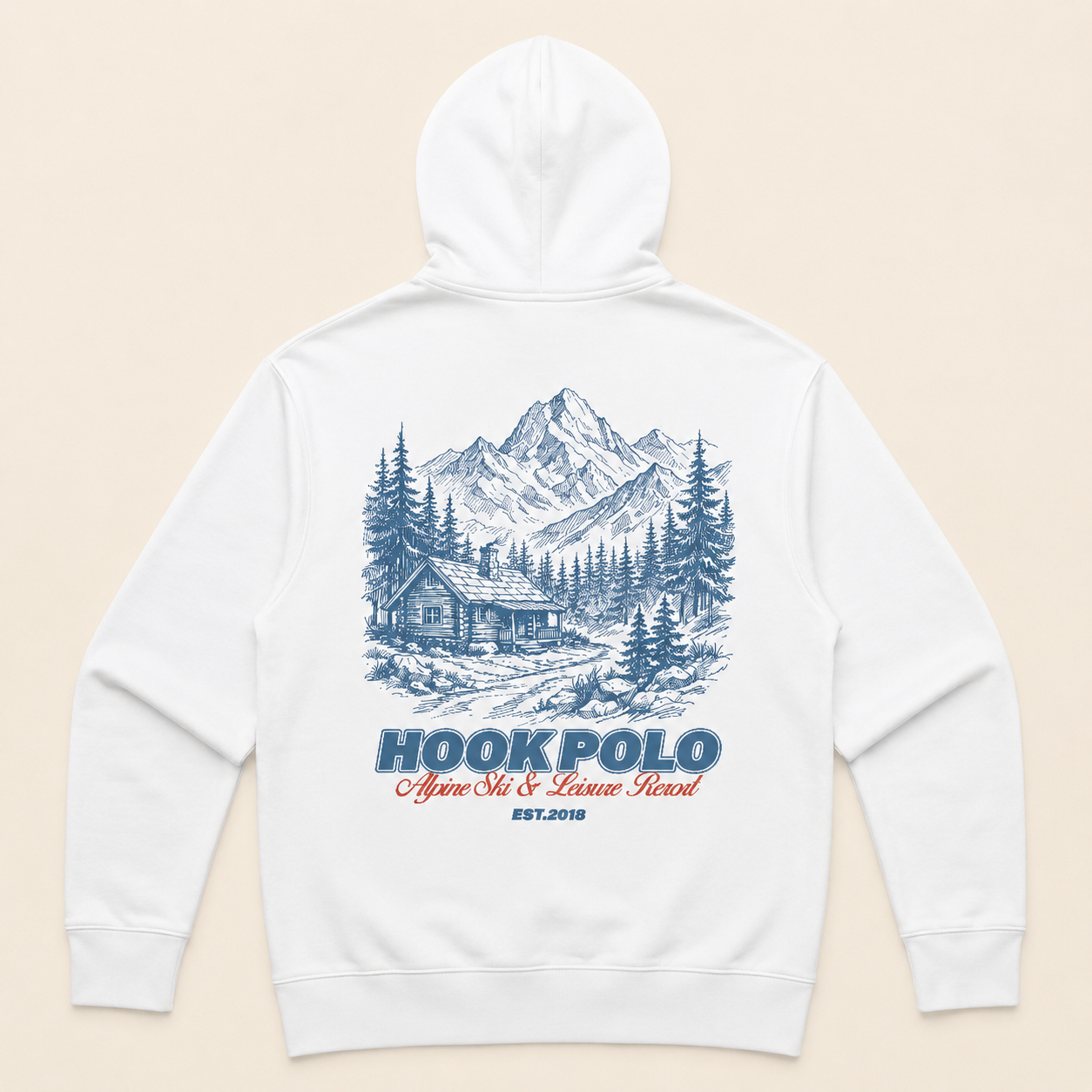 Alpine Hoodie - White