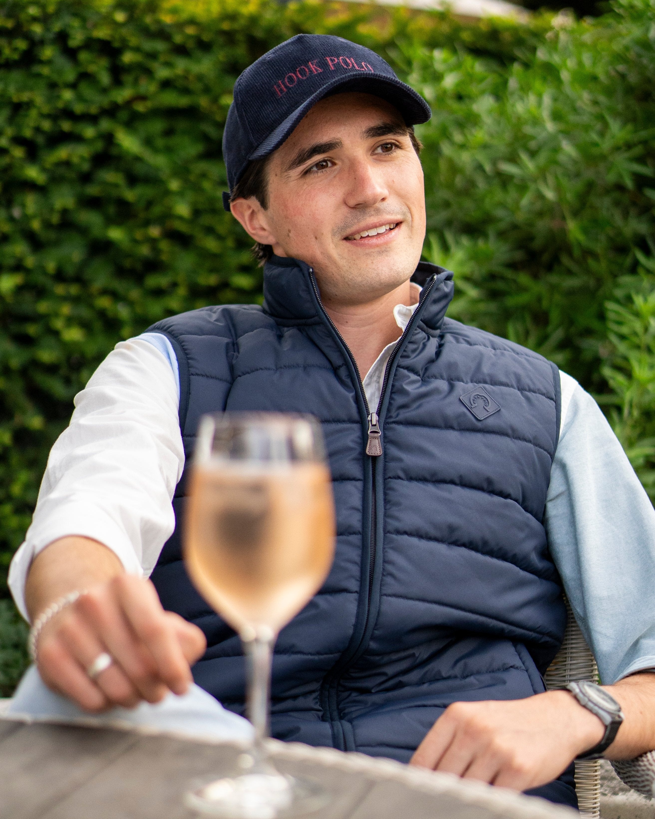 Navy Gilet