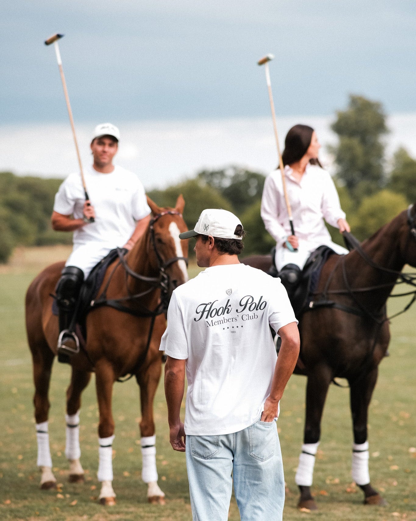 Hook Members' Tee - White
