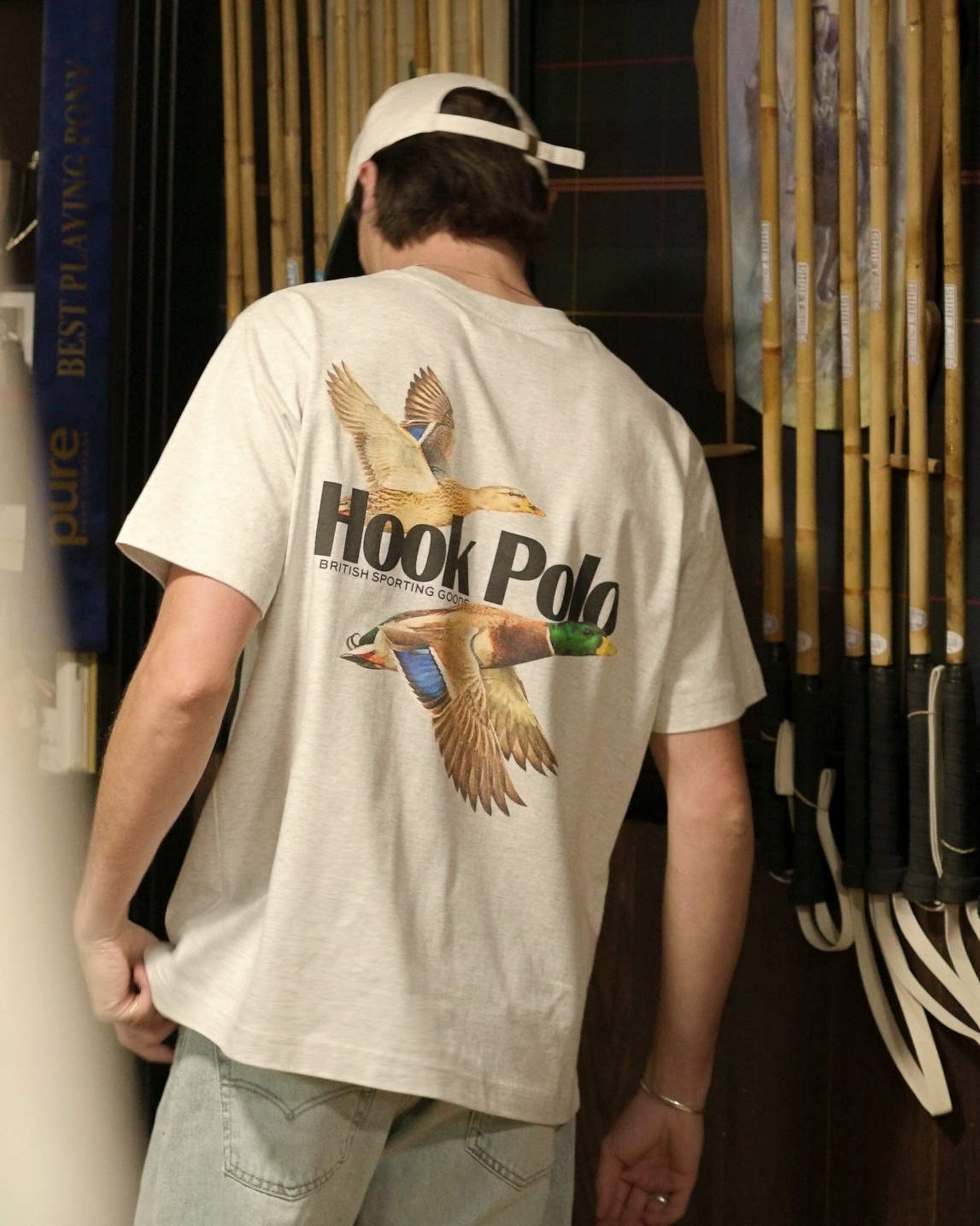 Duck Shoot Tee - Grey