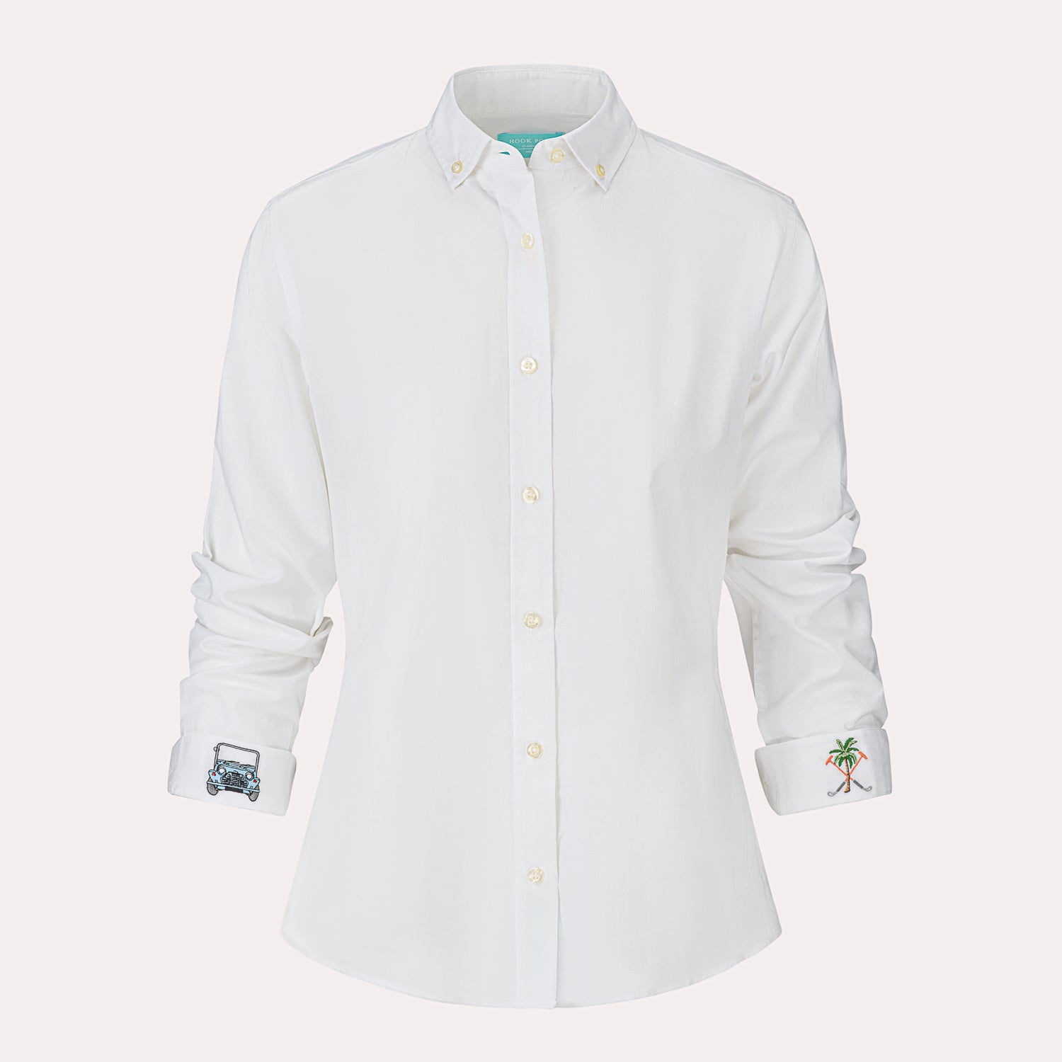 White Cotton/Linen Shirt