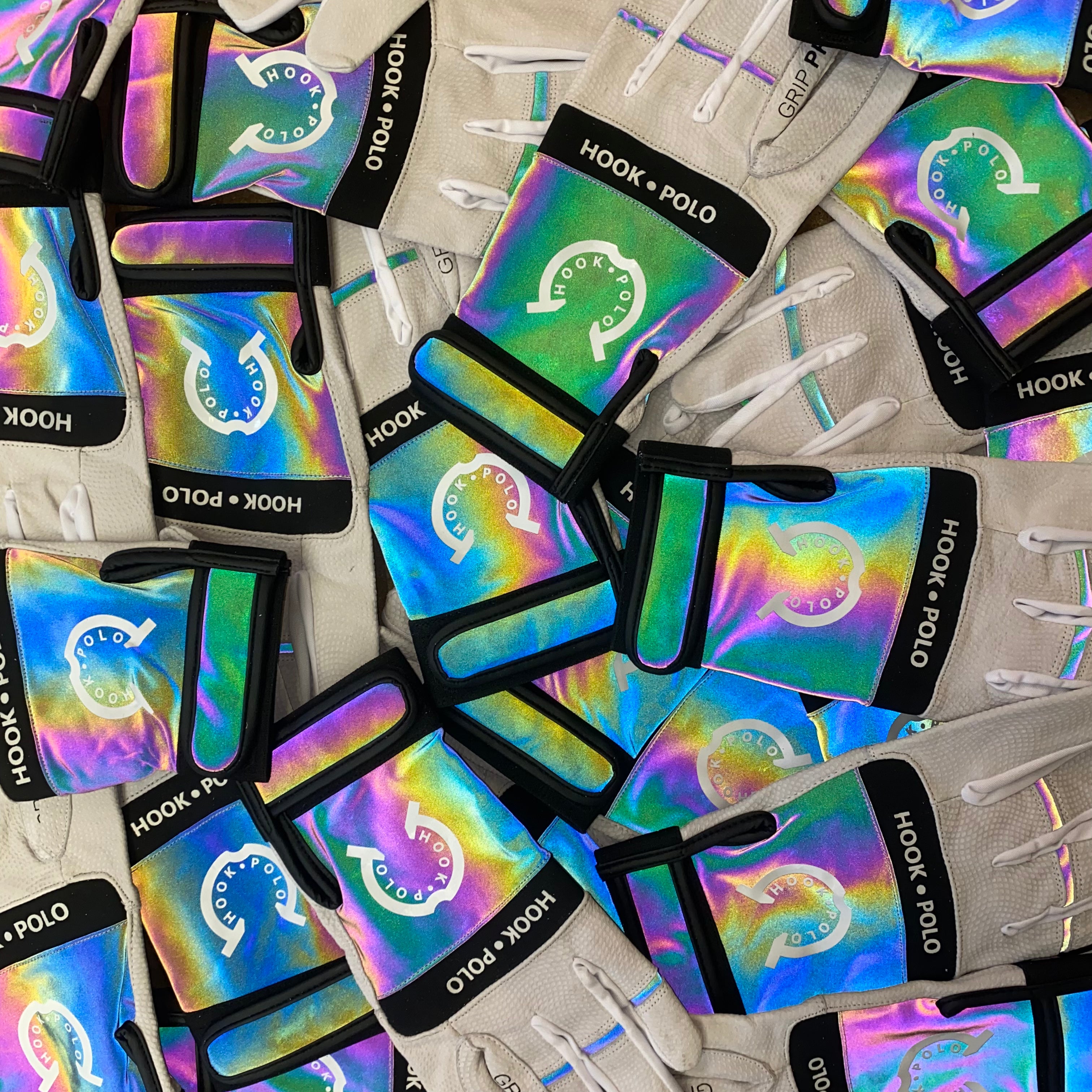 Polo Gloves - Iridescent Reflective