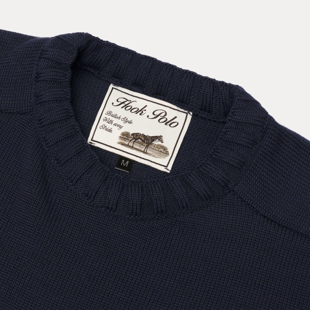 Union Jack Navy Knit (Unisex)