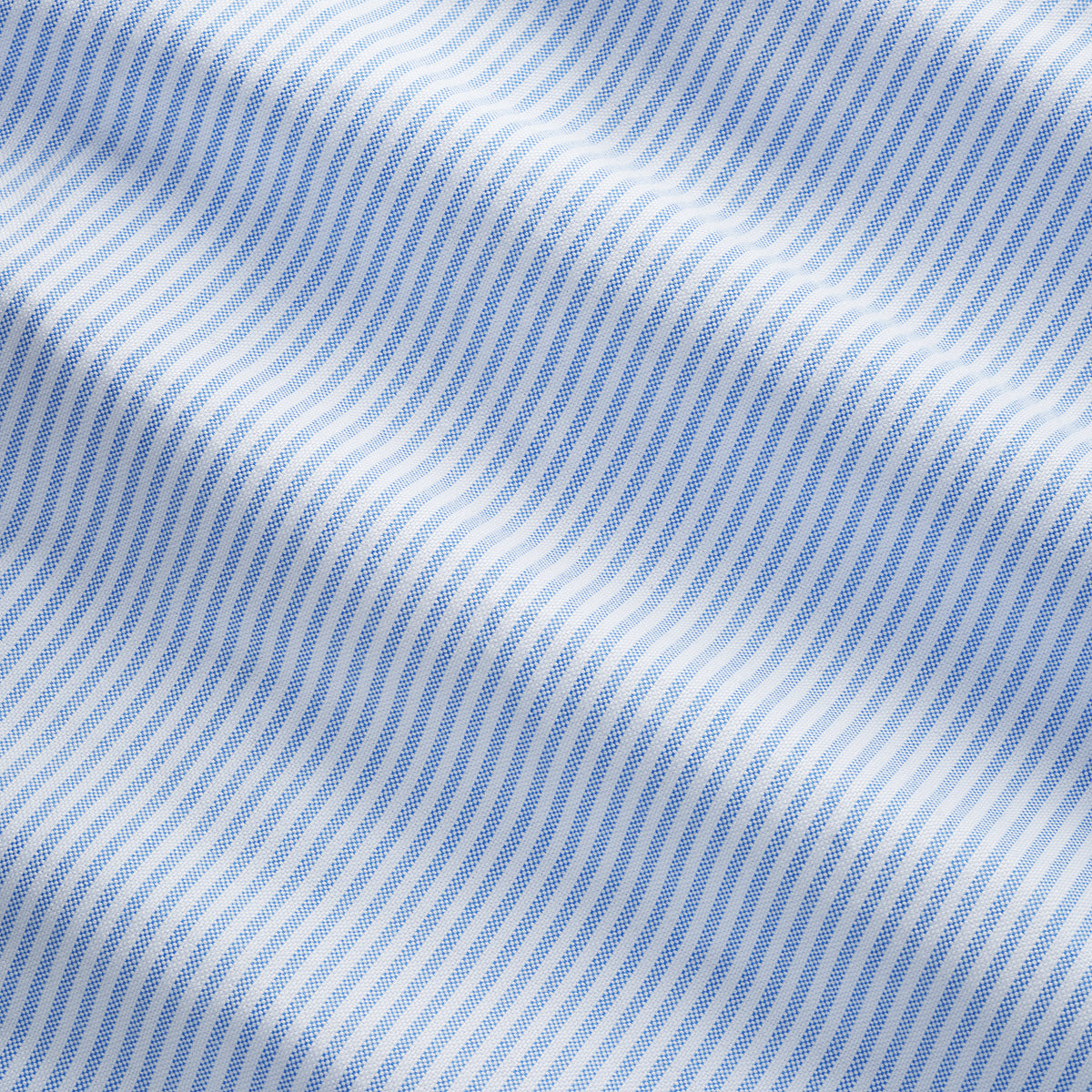 Classic Blue Stripe Oxford Shirt