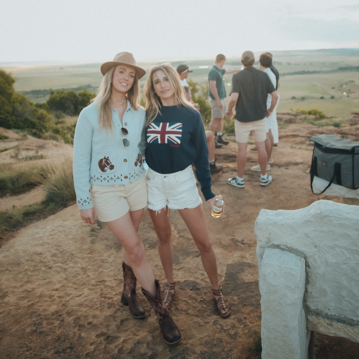 Union Jack Navy Knit (Unisex)