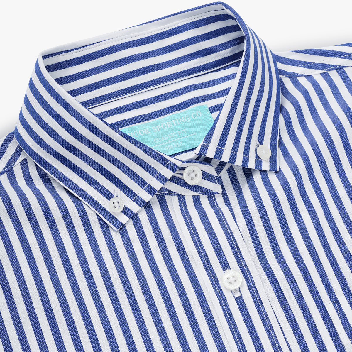 Blue Stripe Poplin Shirt - Women’s