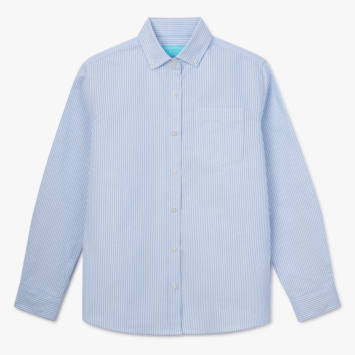 Blue Stripe Oxford Shirt - Women’s
