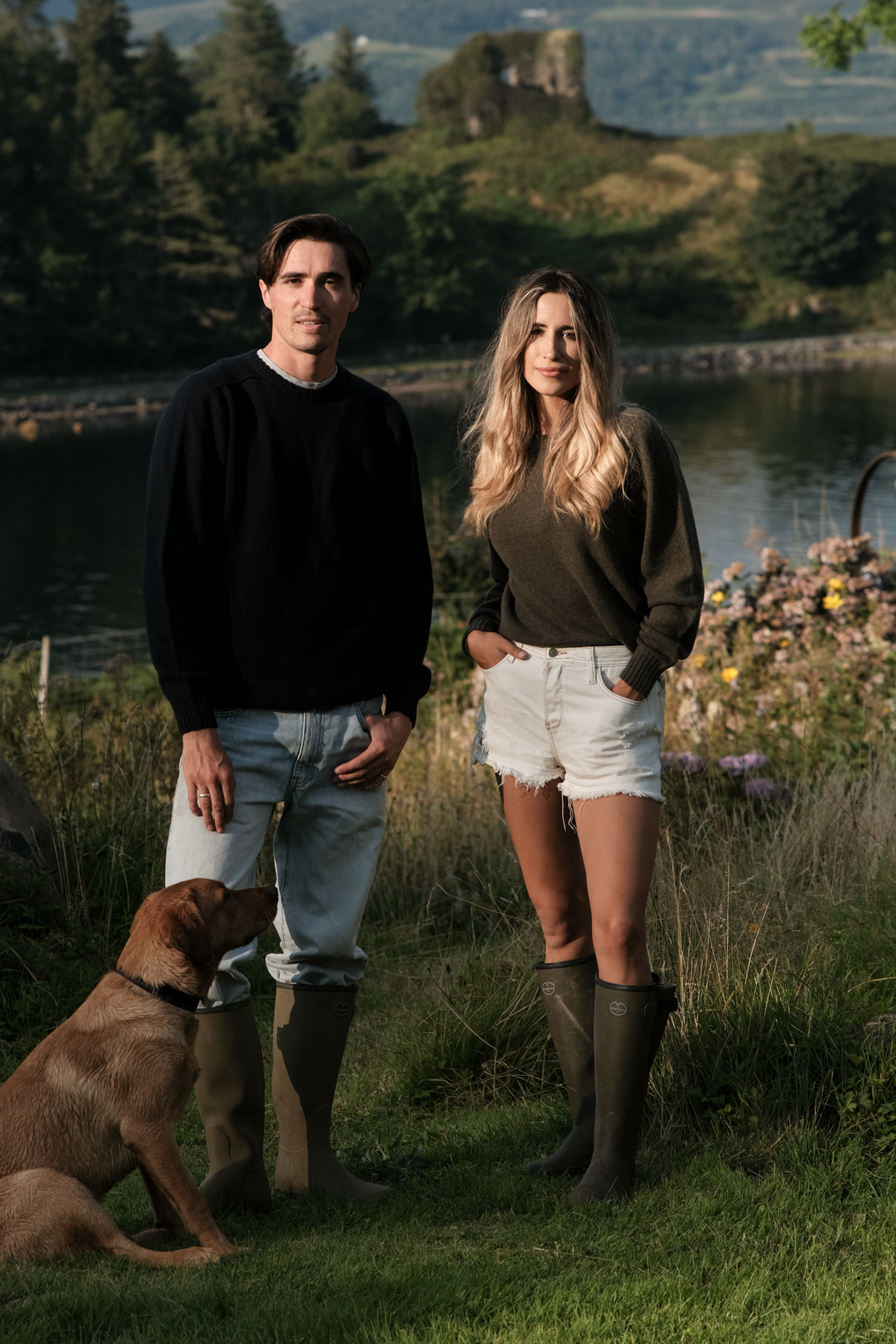 Argyll Knit Sailor Navy