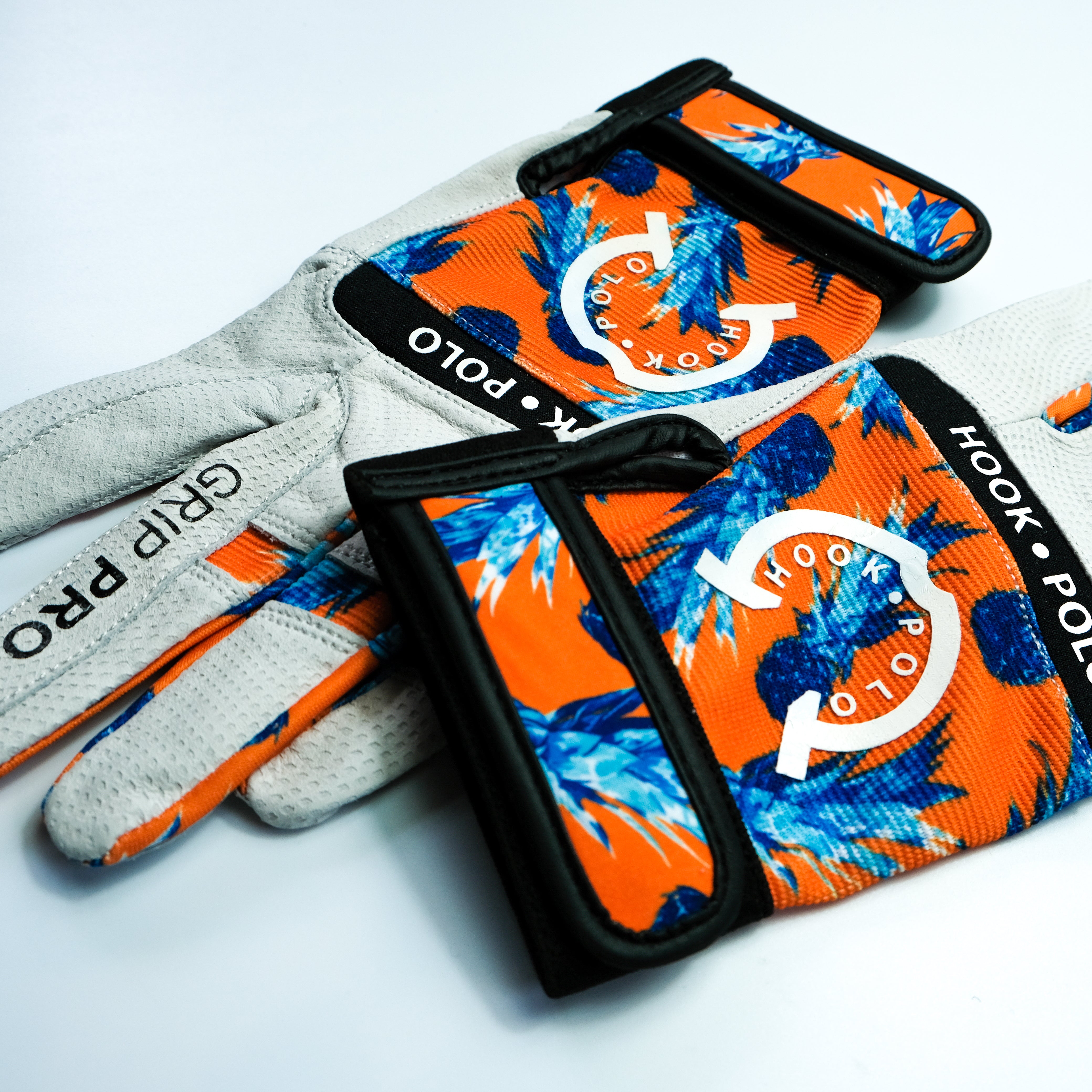 Polo Gloves - Electric Pineapples