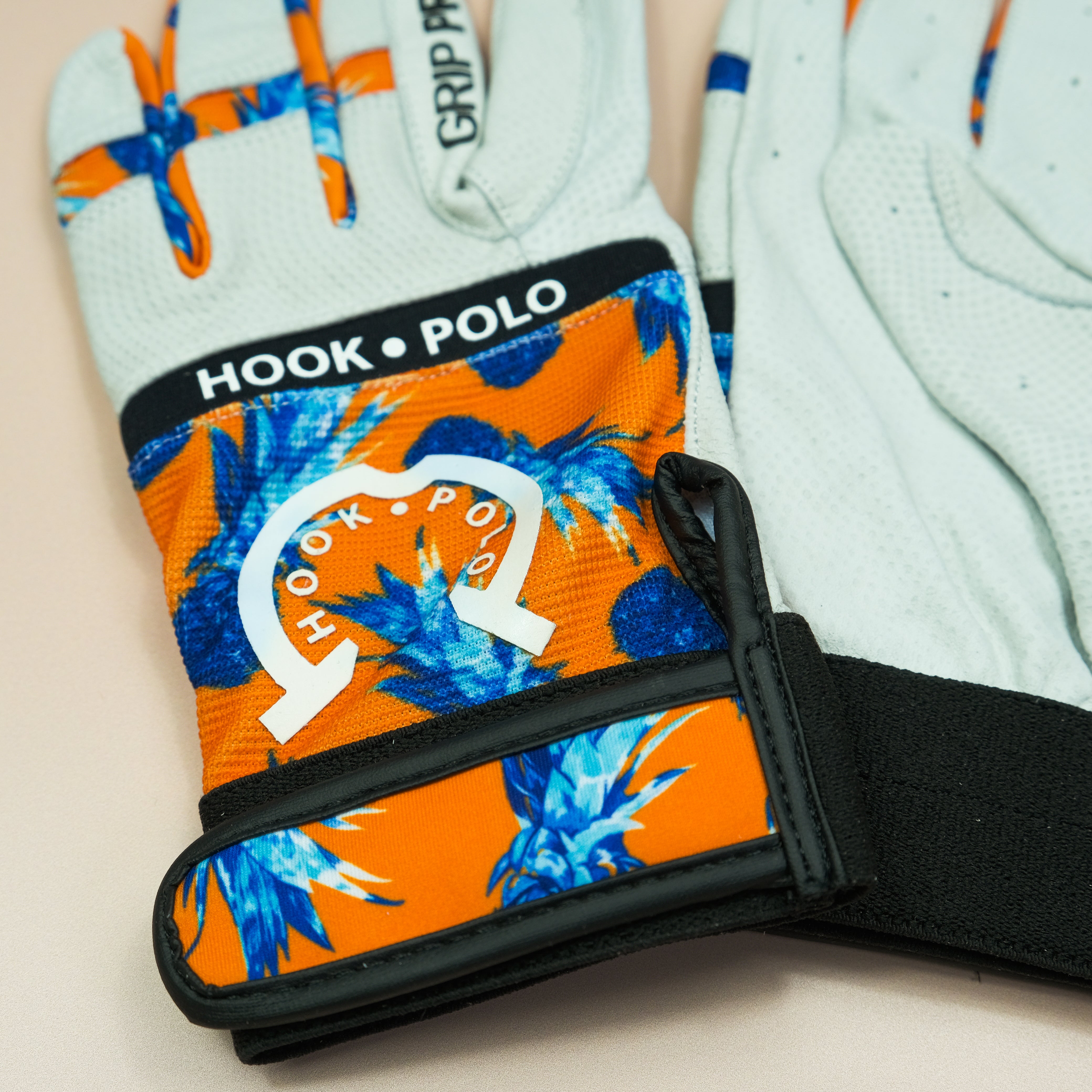 Polo Gloves - Electric Pineapples