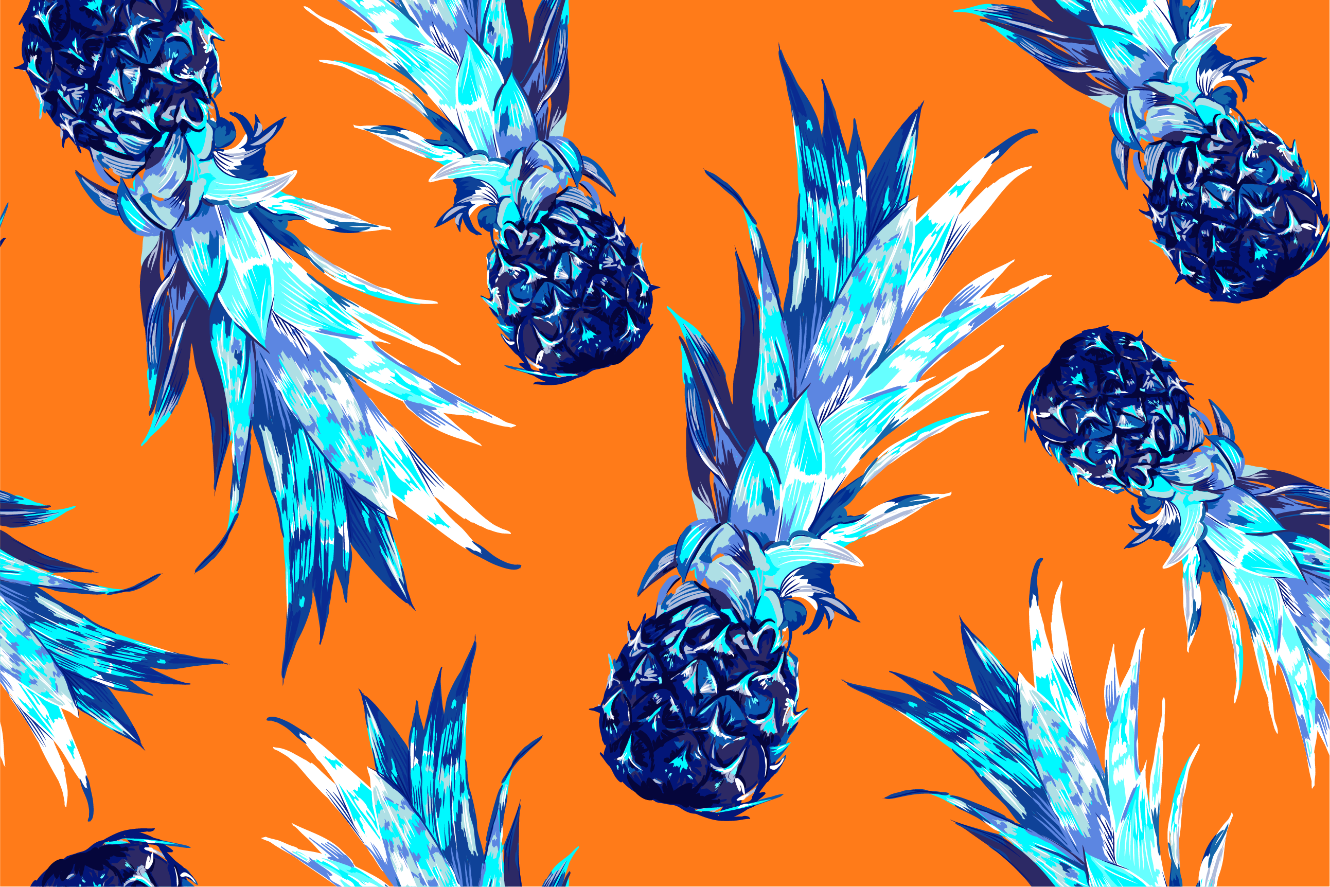 Riding Gloves - Electric Pineapples