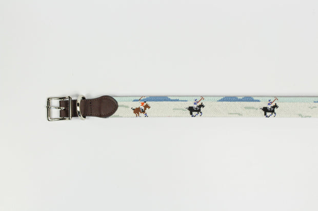 Dog Collar - Snow Polo