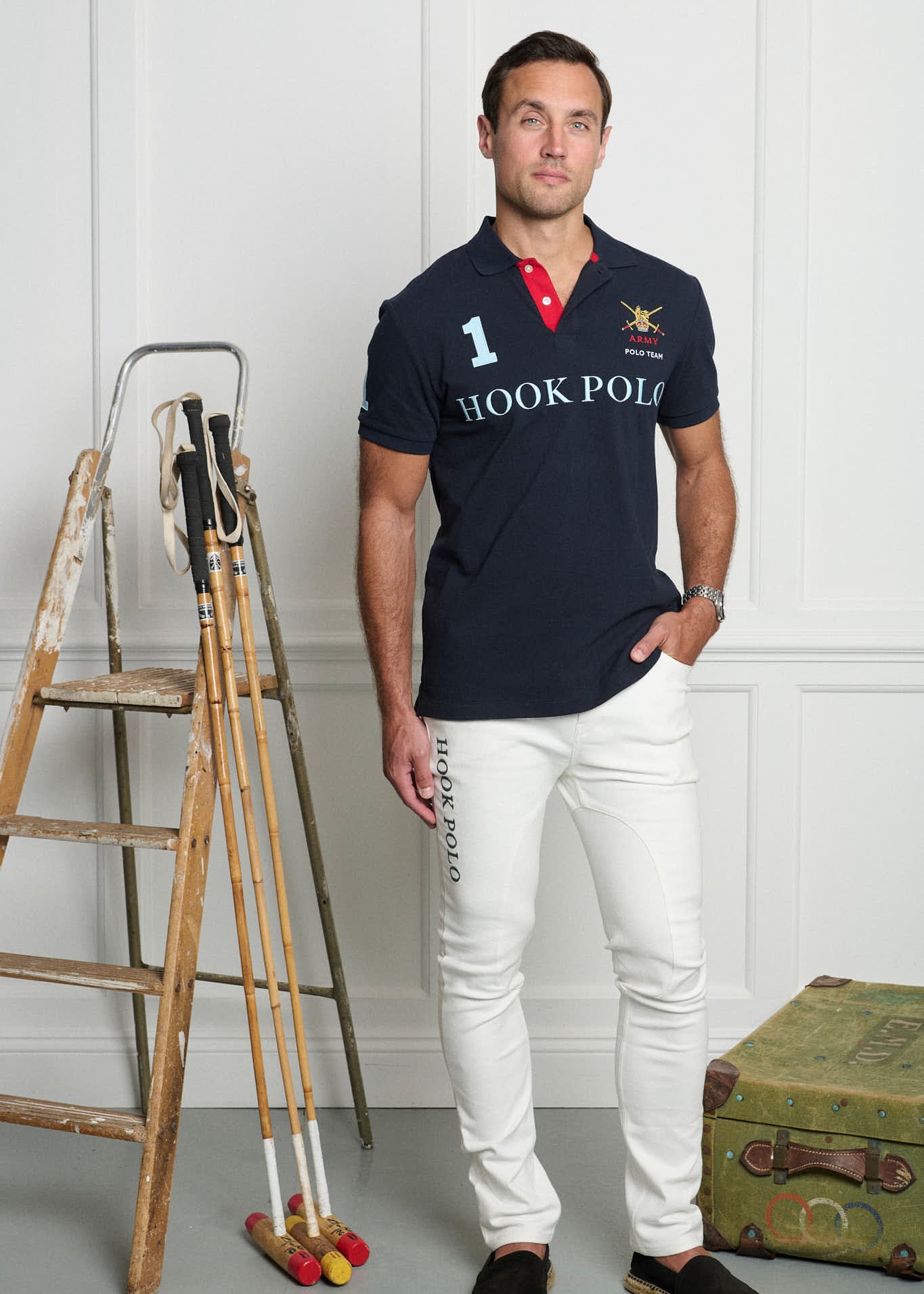 Army Polo Shirt - Navy