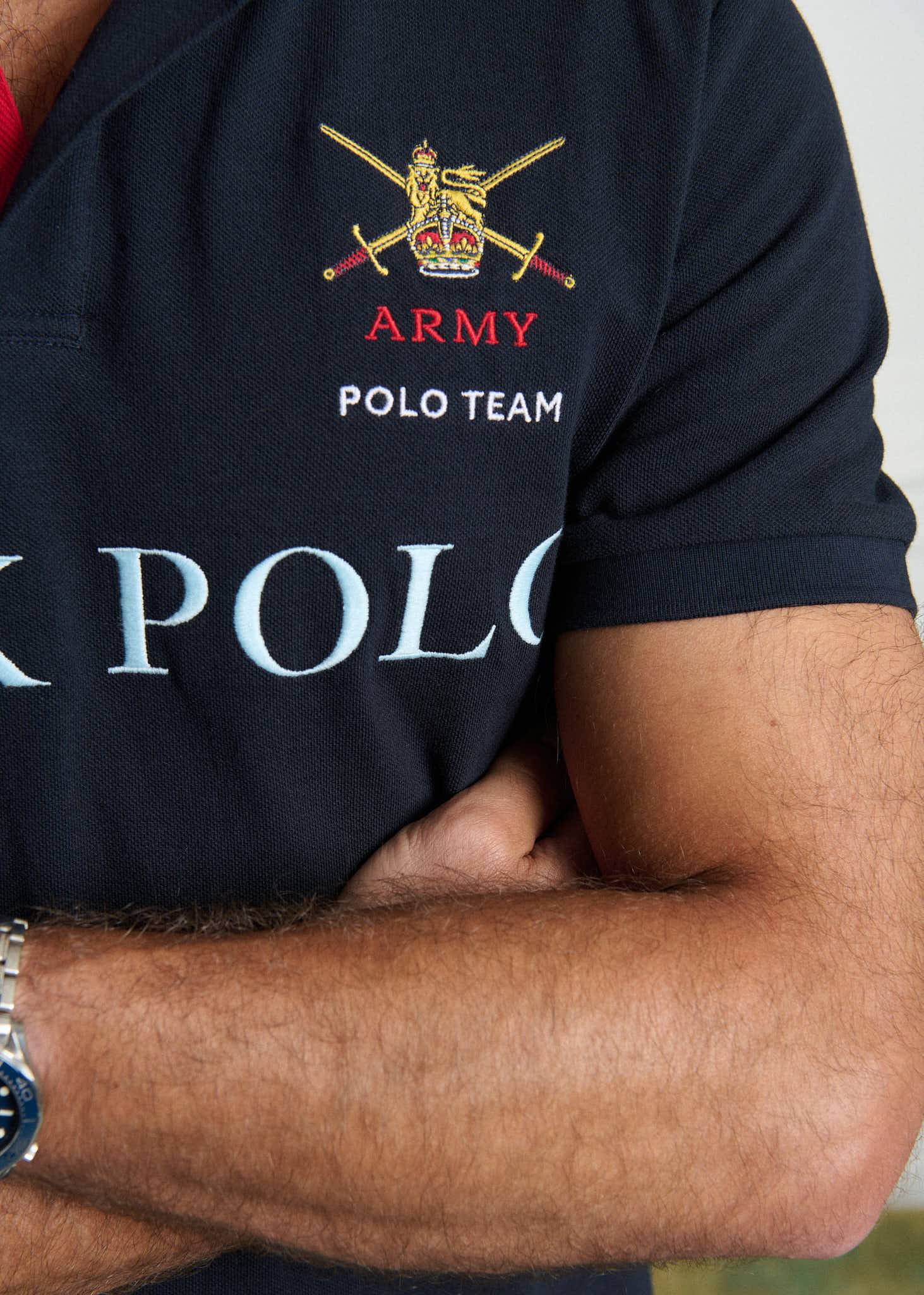 Army Polo Shirt - Navy