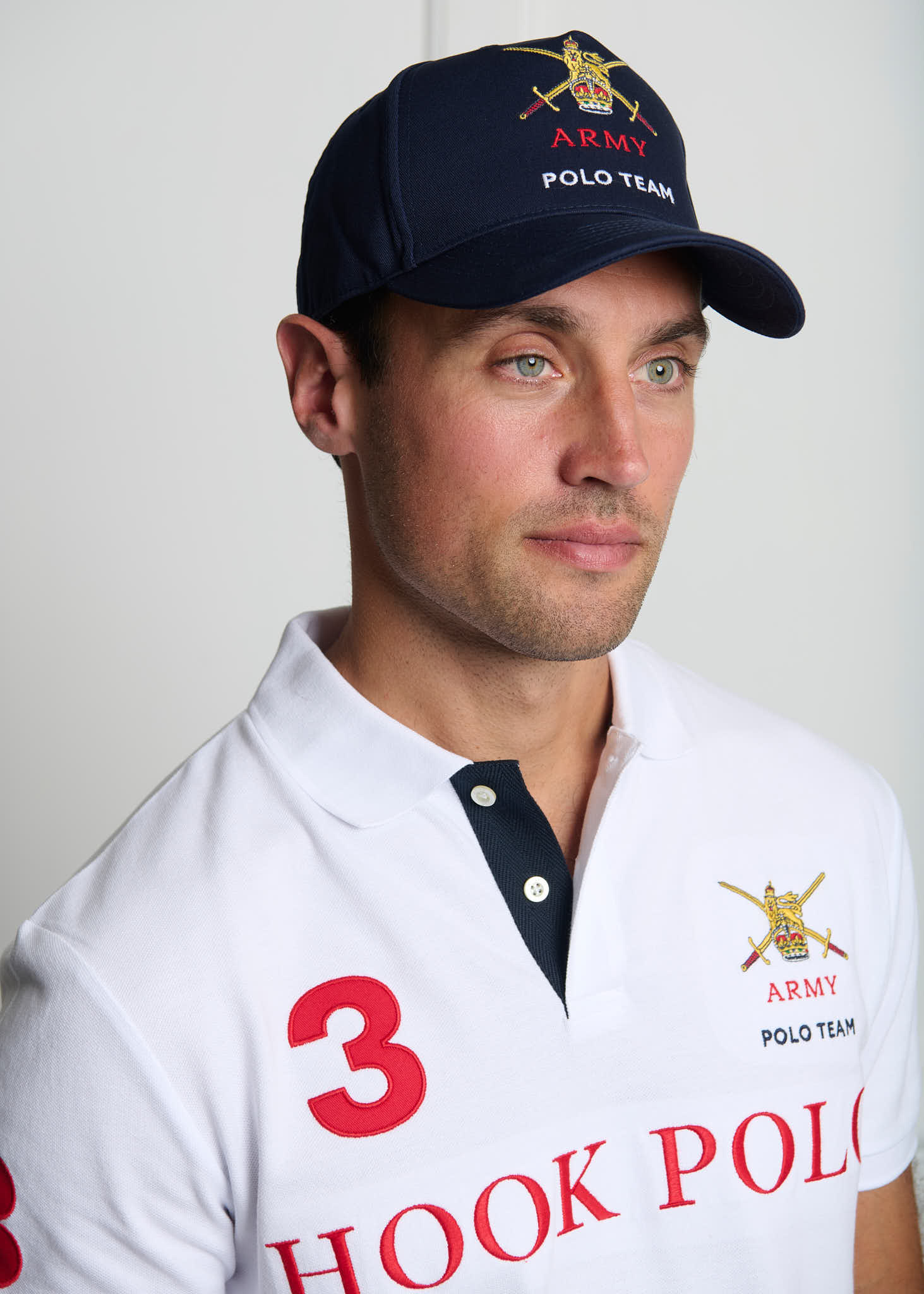 Army Polo Team Cap - Navy