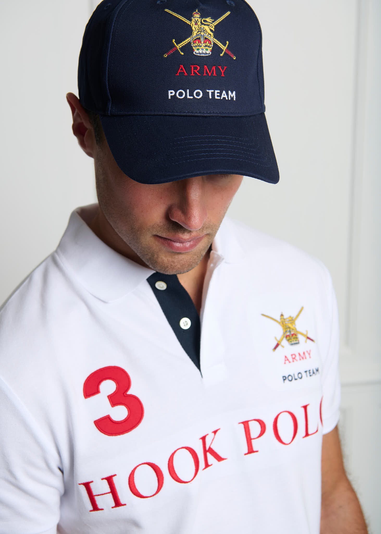 Army Polo Team Cap - Navy