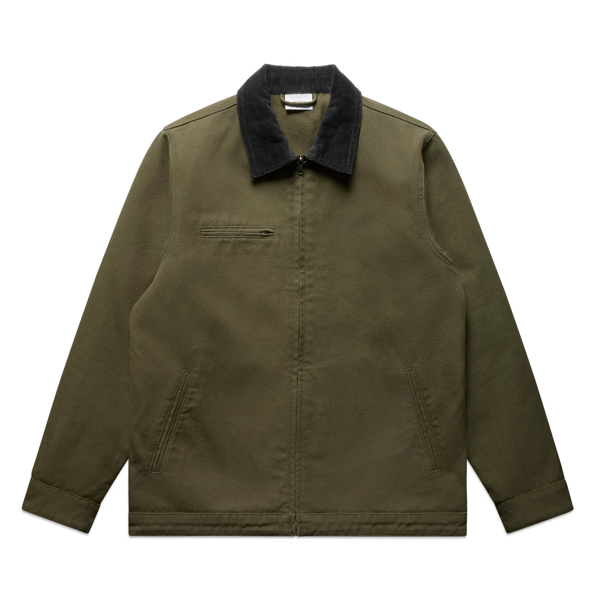 Hook Canvas Jacket - Moss Green
