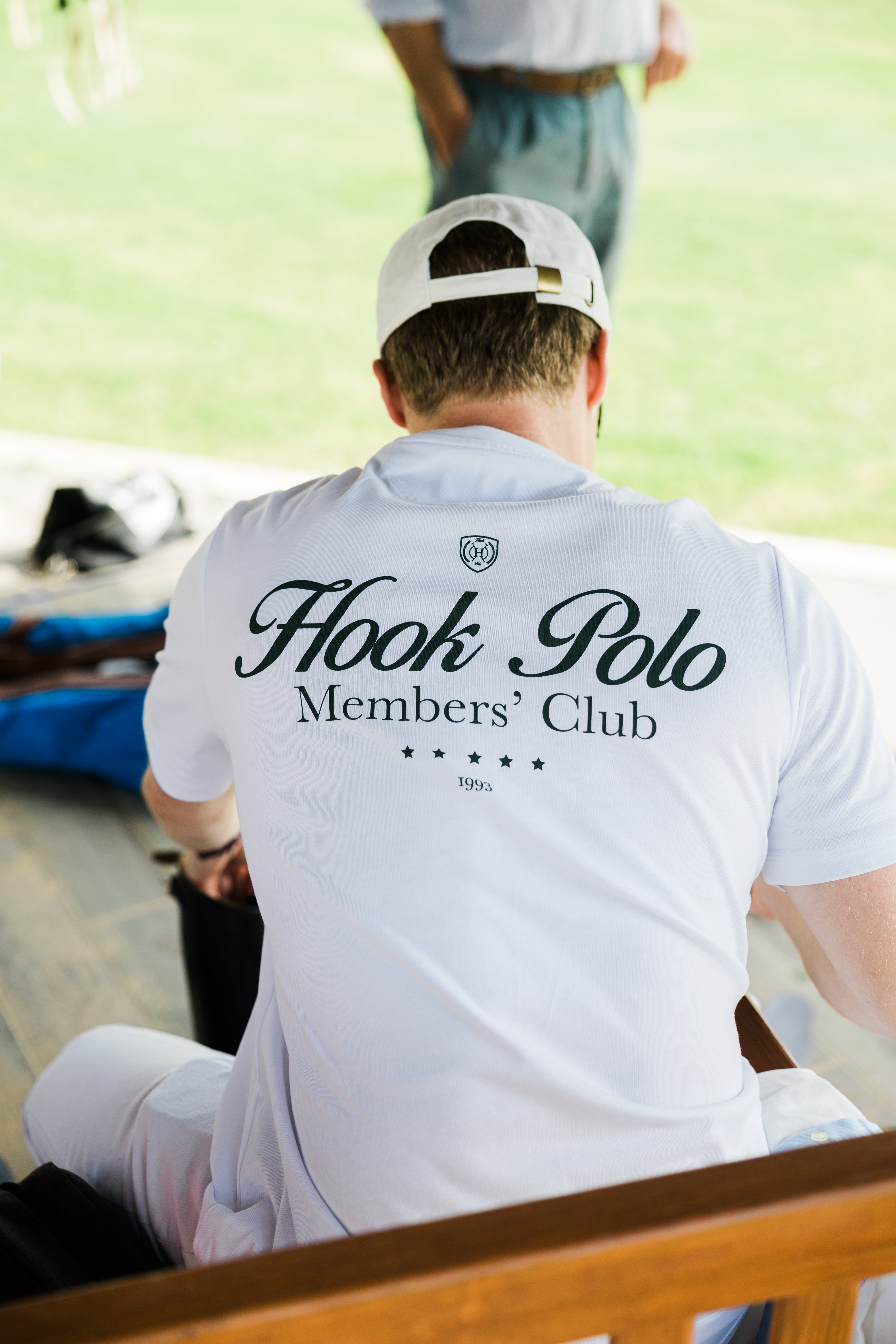 Hook Members' Tee - White