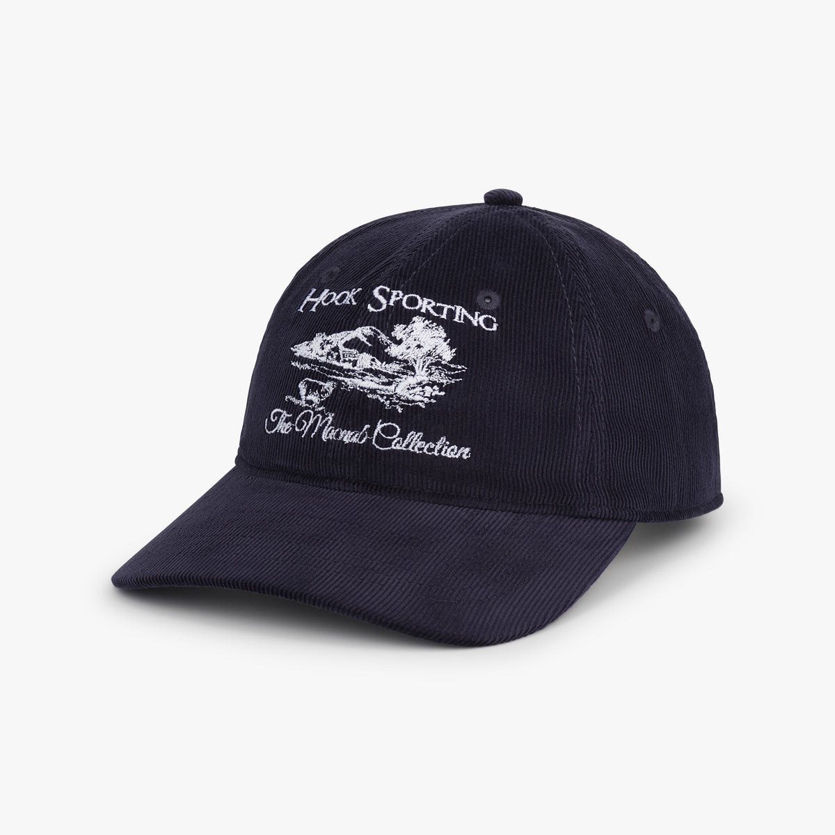 Hook Sporting Cord Cap - Navy
