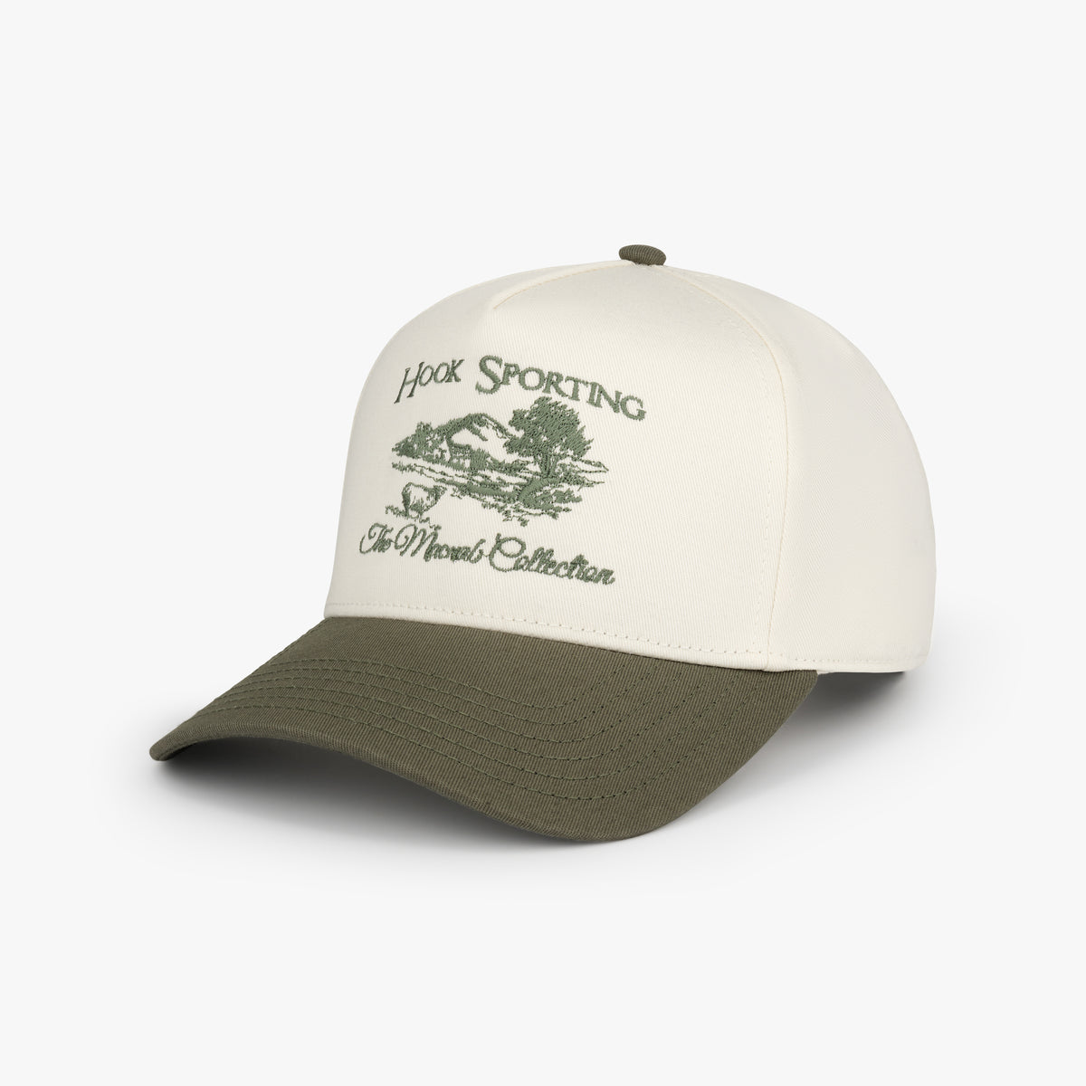 Hook Sporting Cap - Dark Green