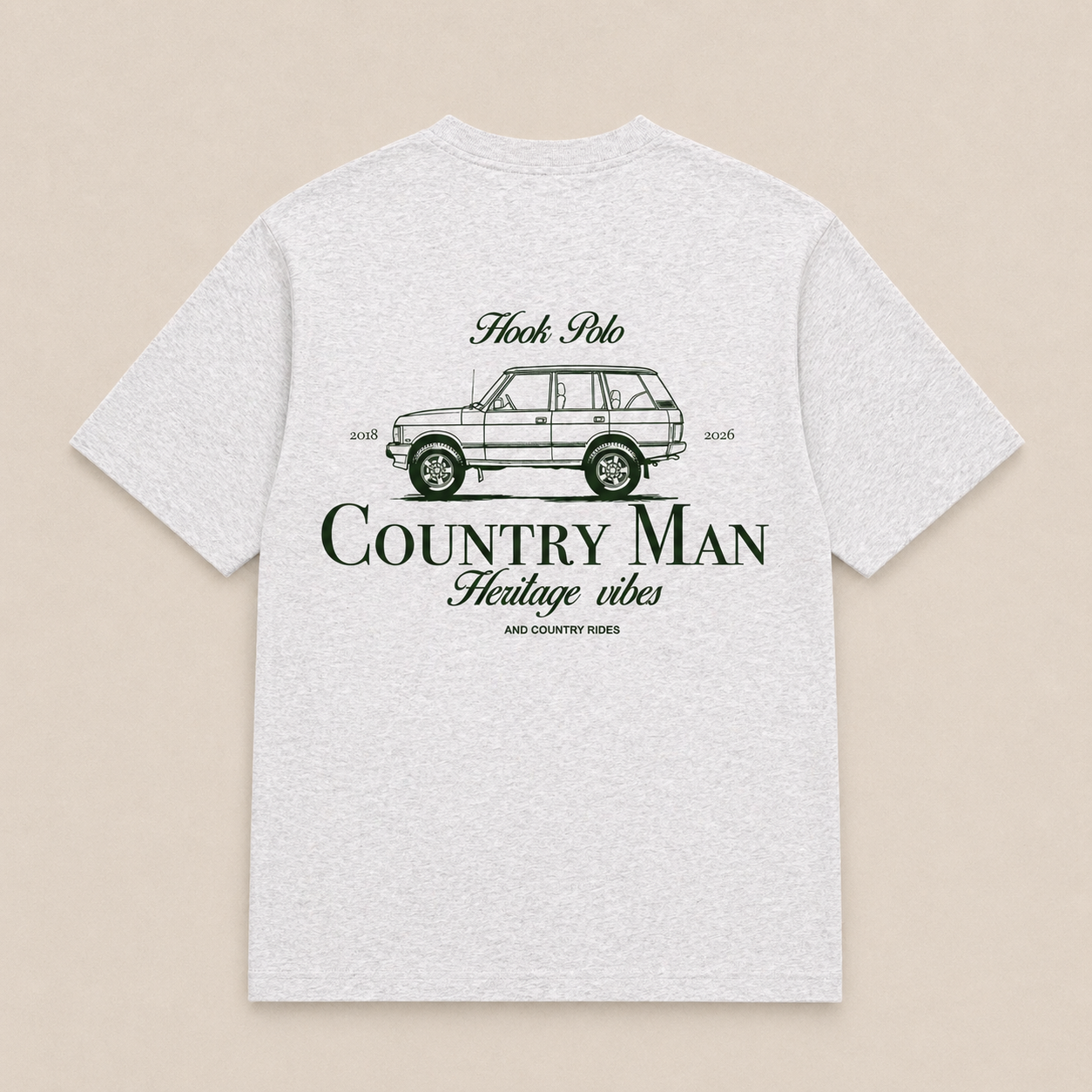 RR Tee - Cool Grey