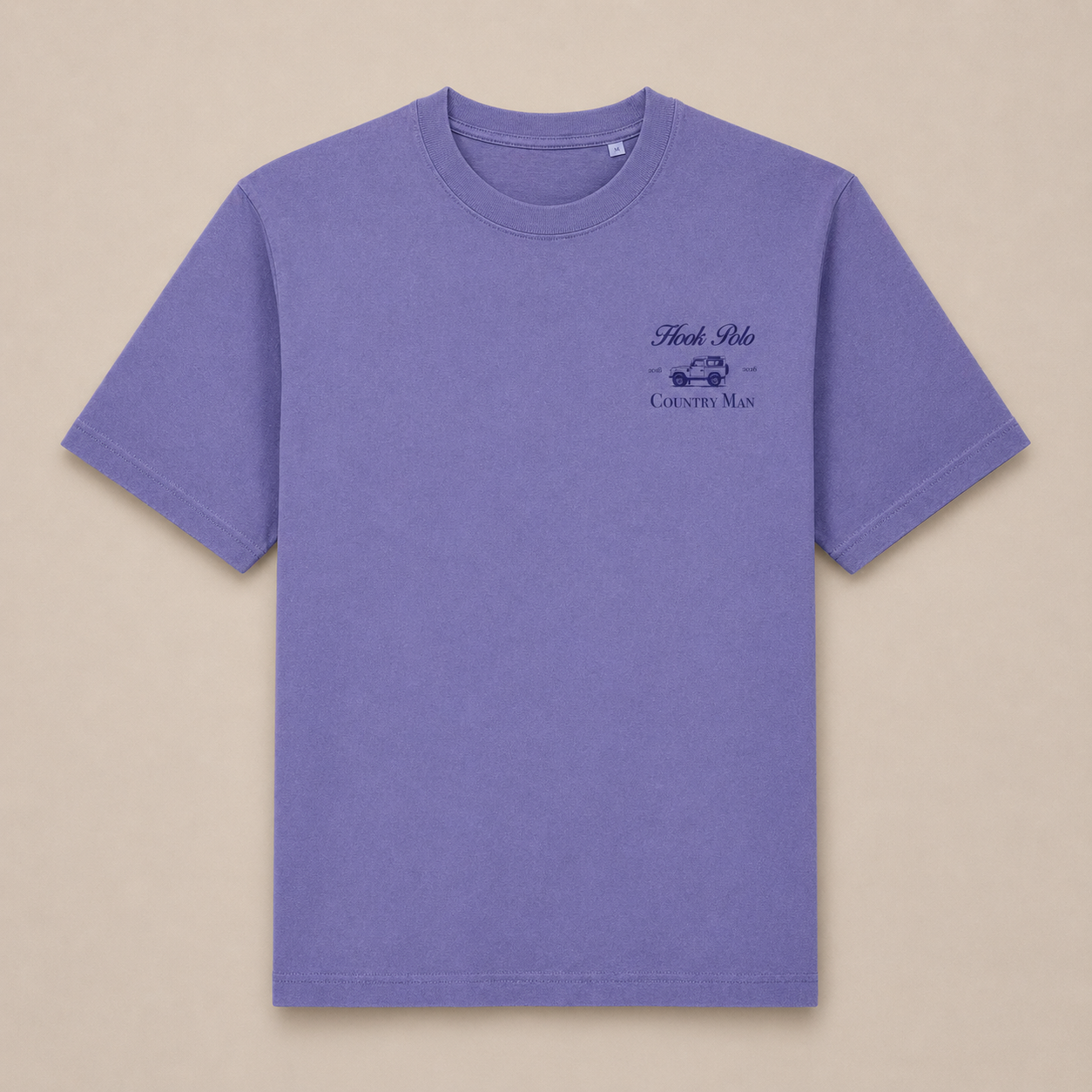 Landy Tee - Washed Purple