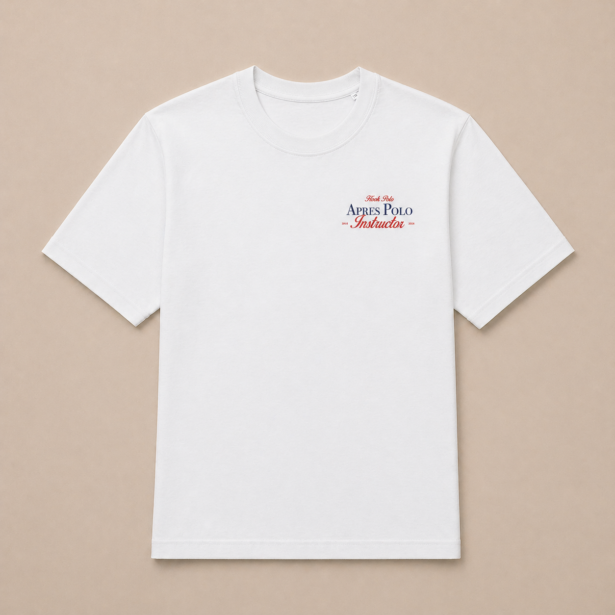 Snow Polo Tee - White
