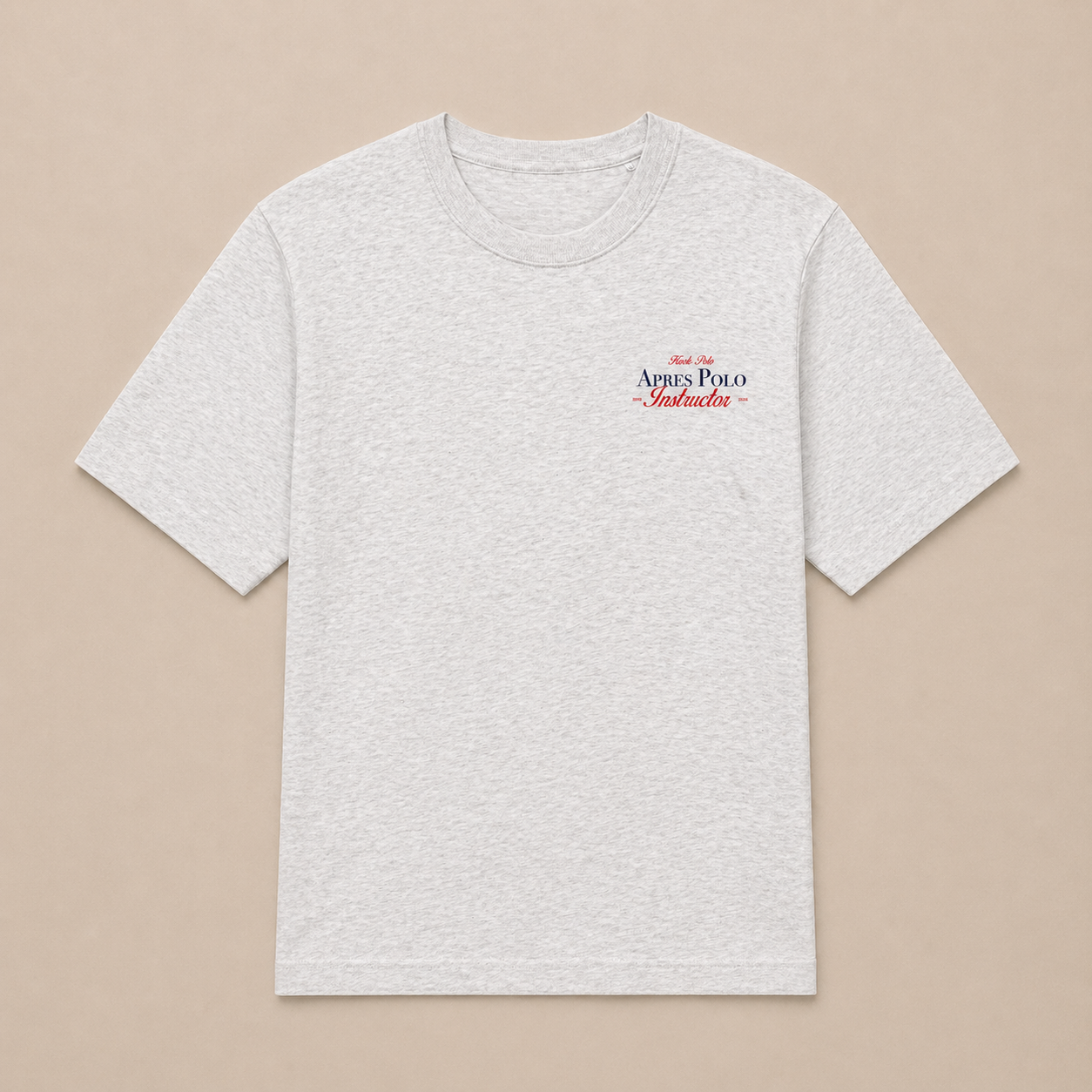 Snow Polo Tee - Grey