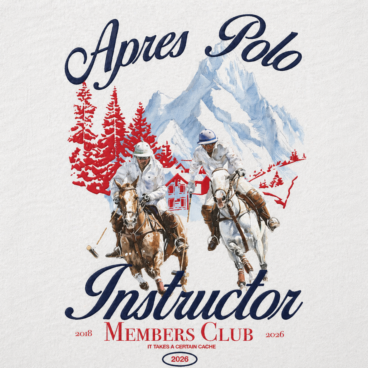 Snow Polo Tee - Grey