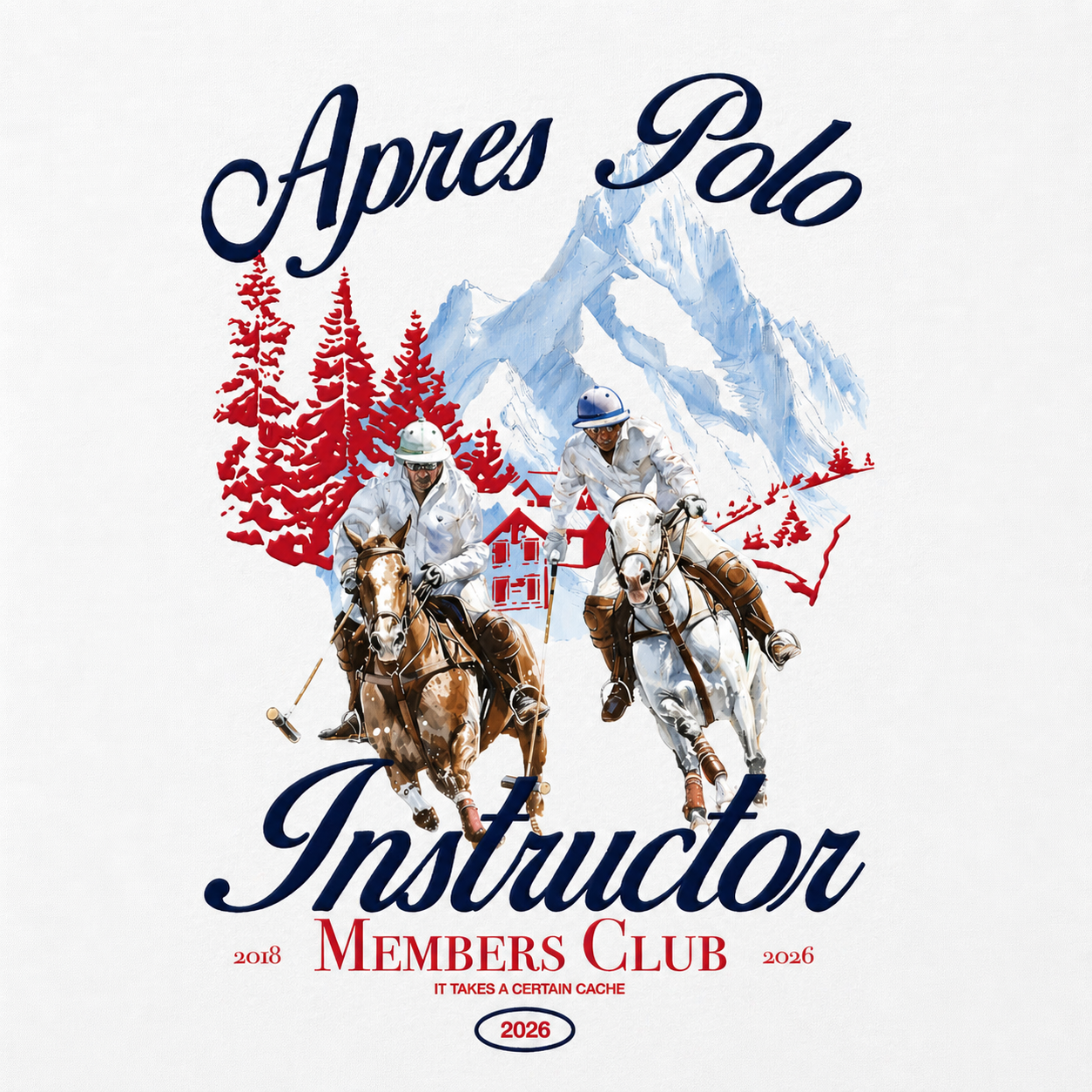 Snow Polo Tee - White
