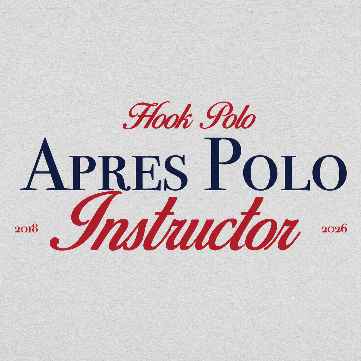 Snow Polo Tee - Grey